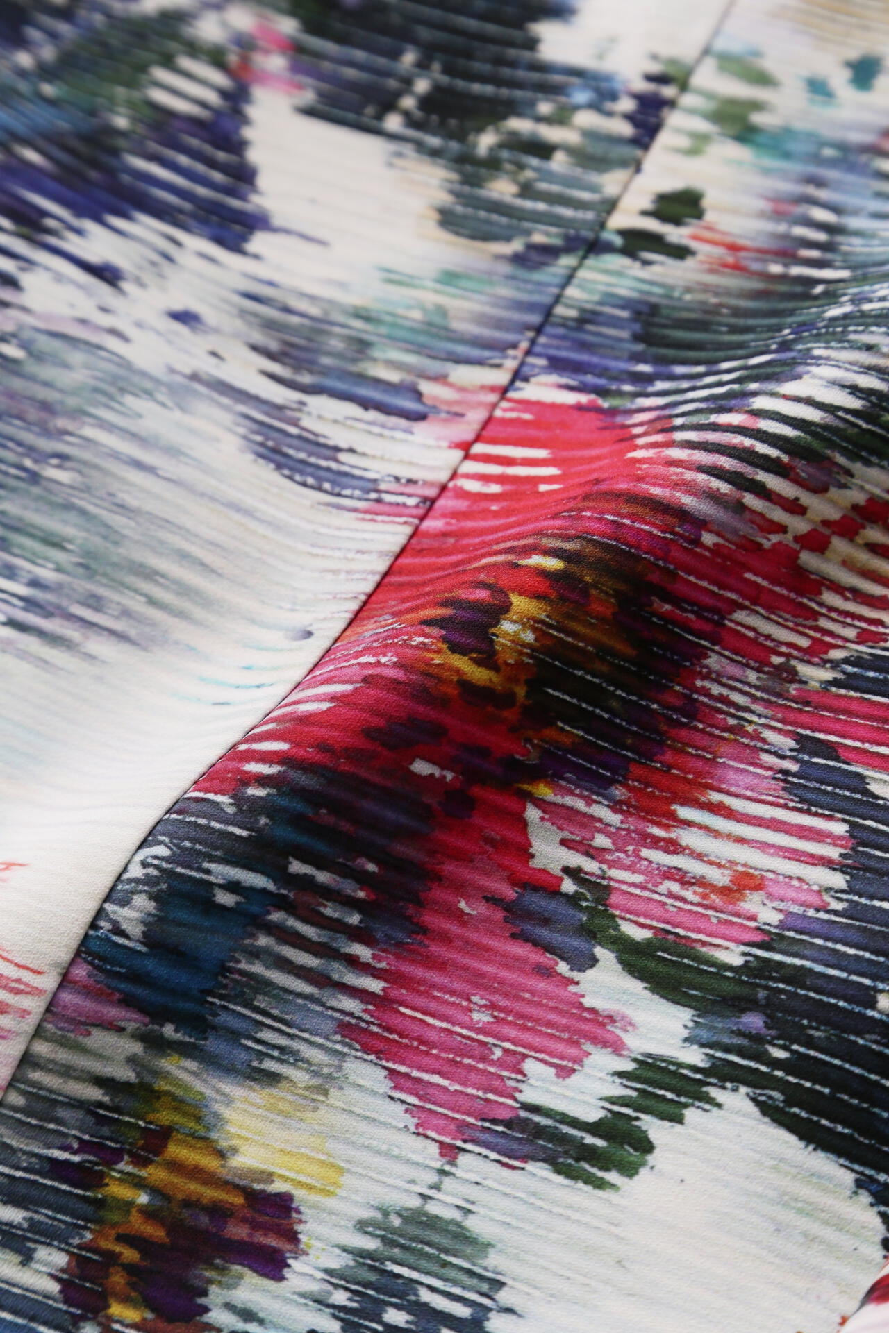 【TV着用】Printed Narrow ilhouette Gilet