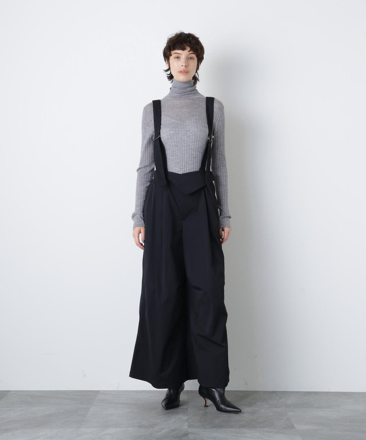 Suspender Wide Pants