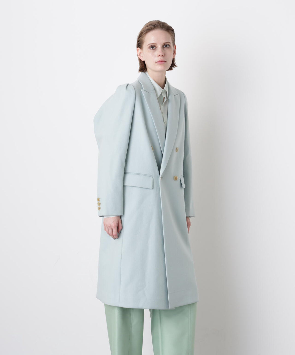 Constructed Sleeve Chester Coat