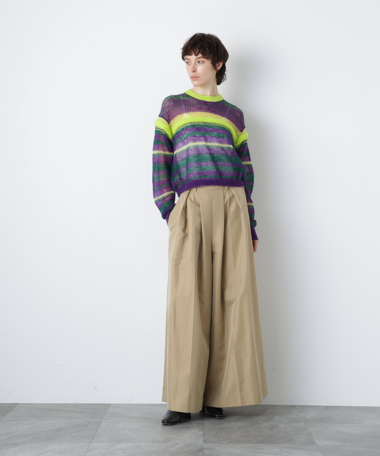 Sheer Mohair Pullover
