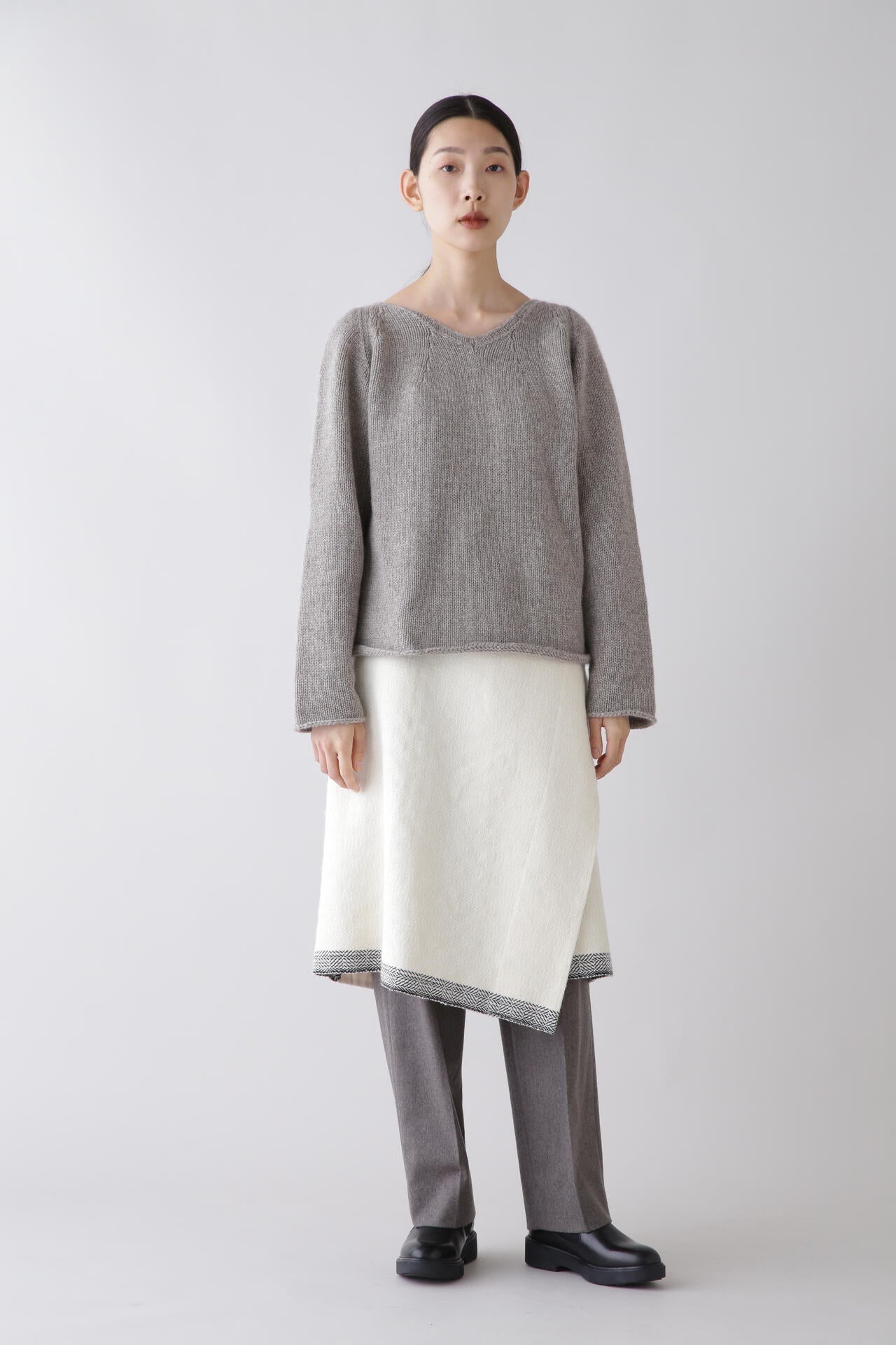 quitan / BHUTAN TEX WRAP SKIRT