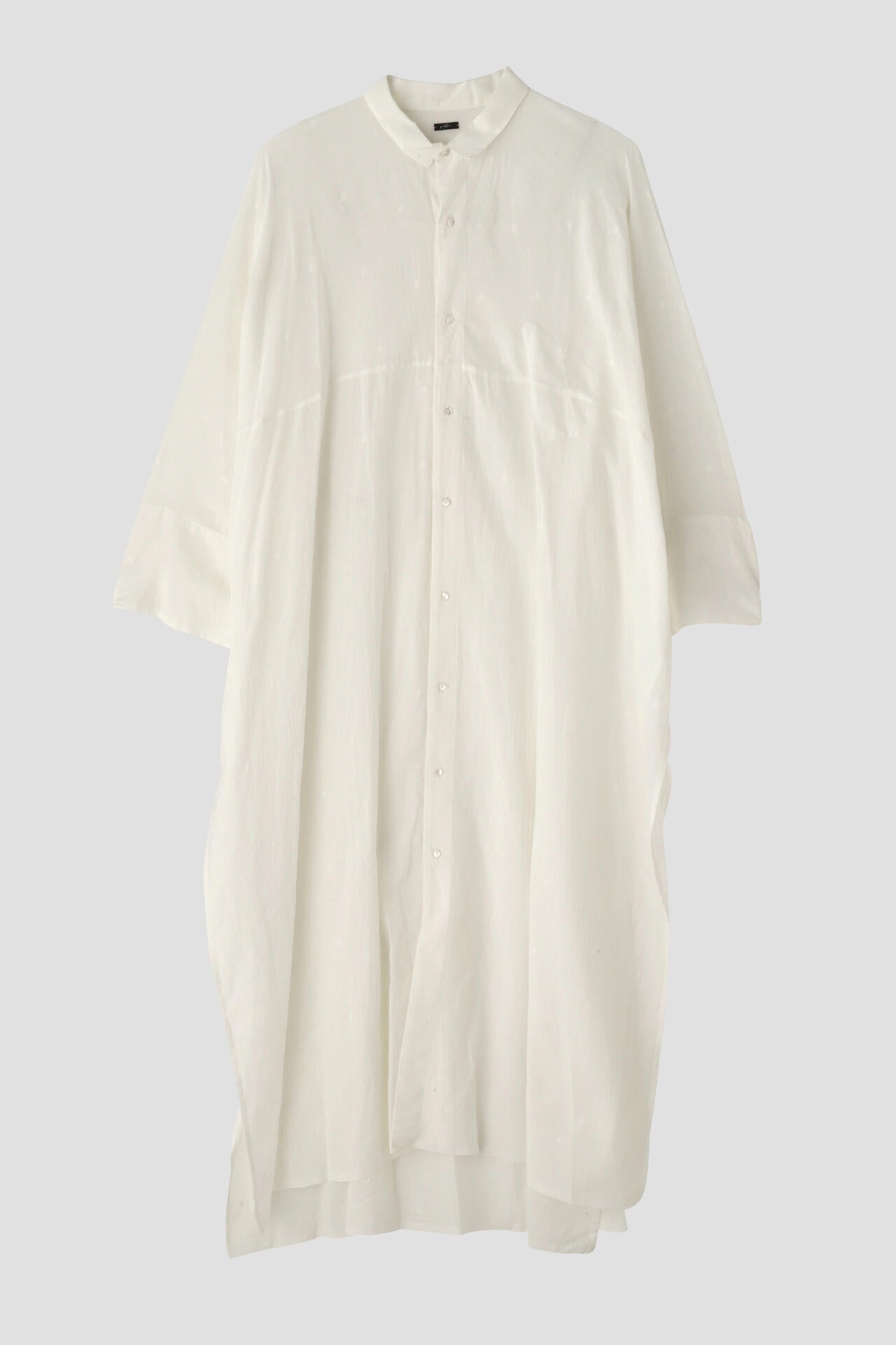 quitan / JAMDANI KHADI AO DAÏ LONG SHIRT