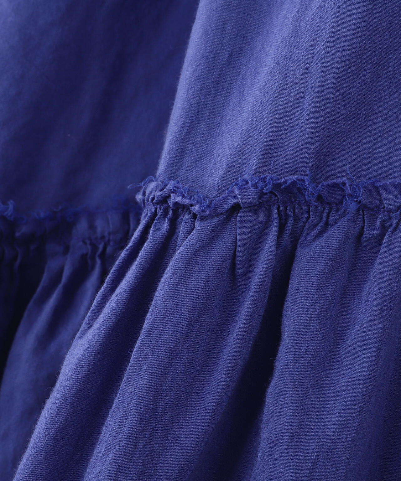 quitan / KHADI COTTON SILK SQUEESED TIRED DRESS