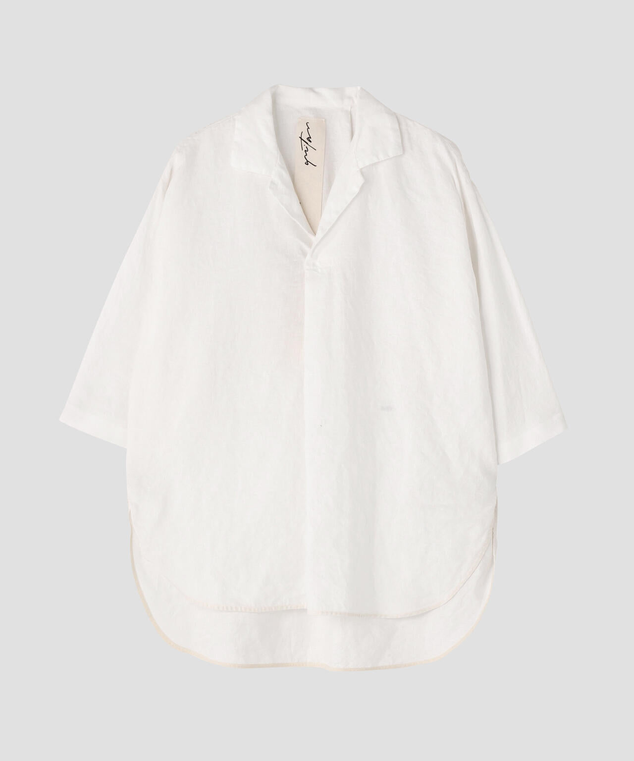 [別注]quitan / LINEN CANVAS MARINIÈRE BLOUSE