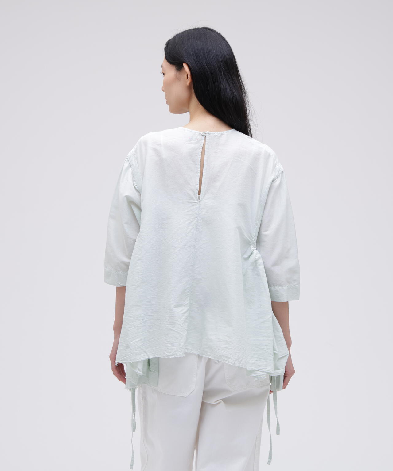 quitan / KHADI COTTON SILK GIRL'S BLOUSE IN DHANETAH JAT