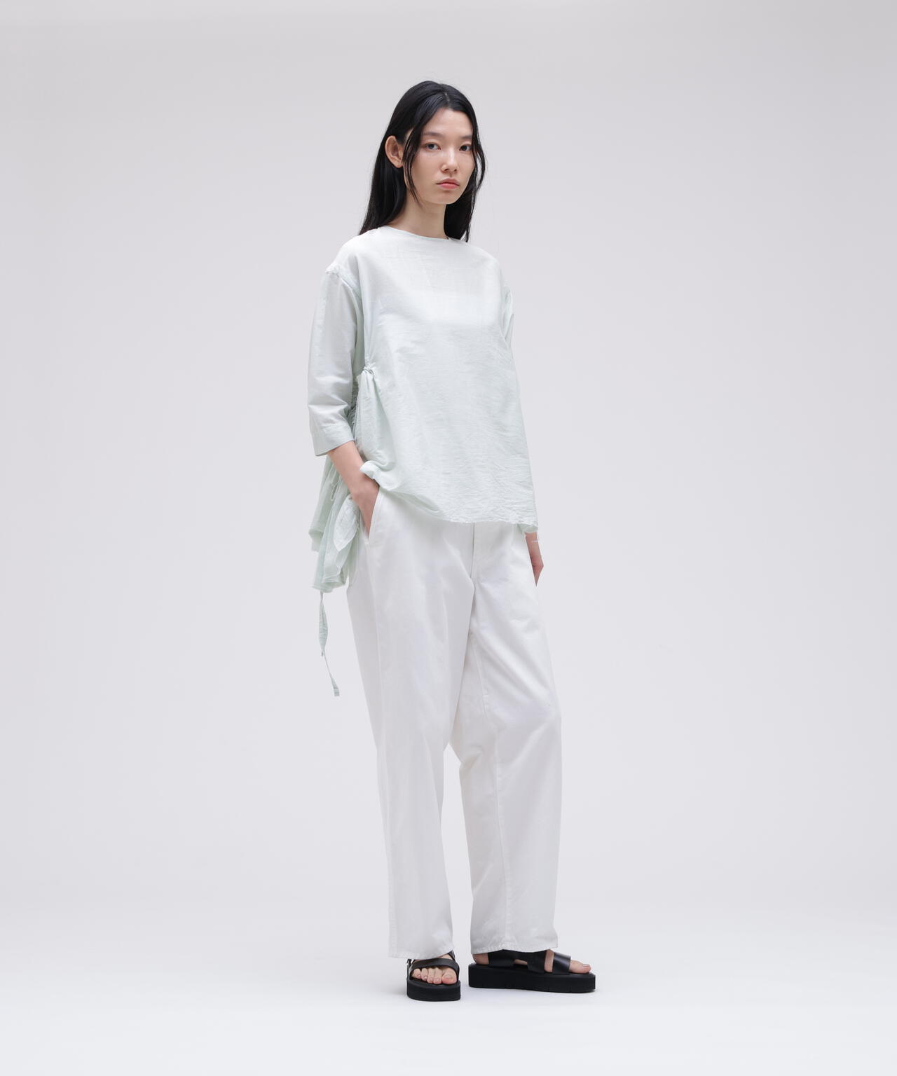 quitan / KHADI COTTON SILK GIRL'S BLOUSE IN DHANETAH JAT