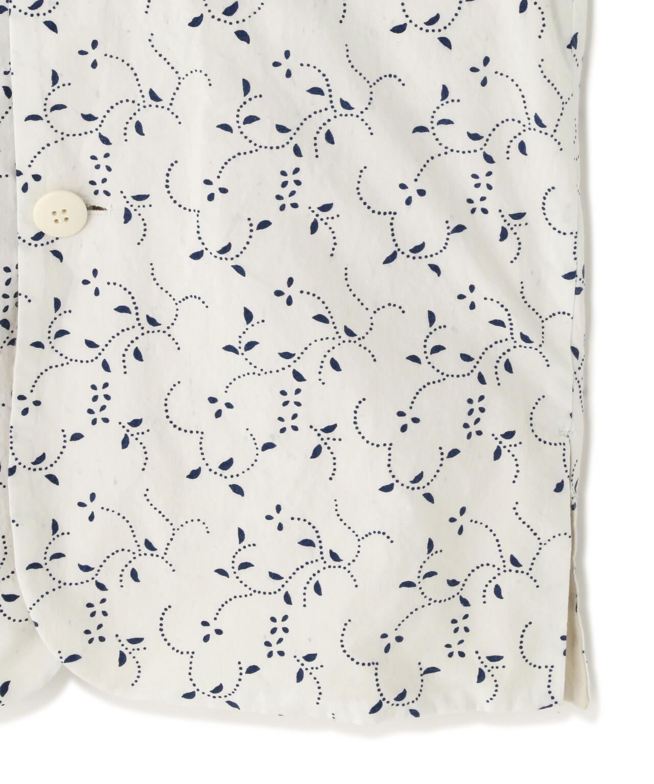 quitan / TRANSYLVANIAN INDIGO PRINT FLIGHT GILET