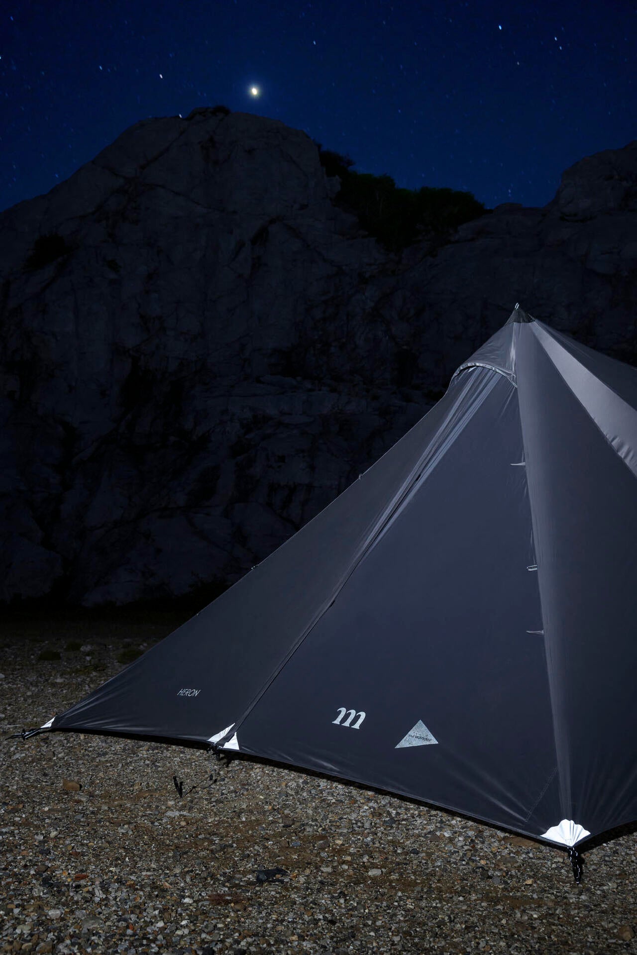 muraco × and wander HERON 1POLE SHELTER