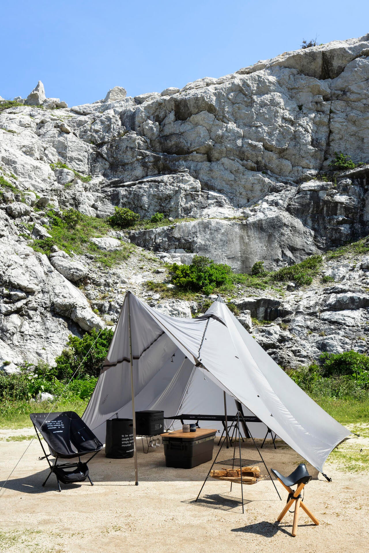 muraco × and wander HERON 1POLE SHELTER