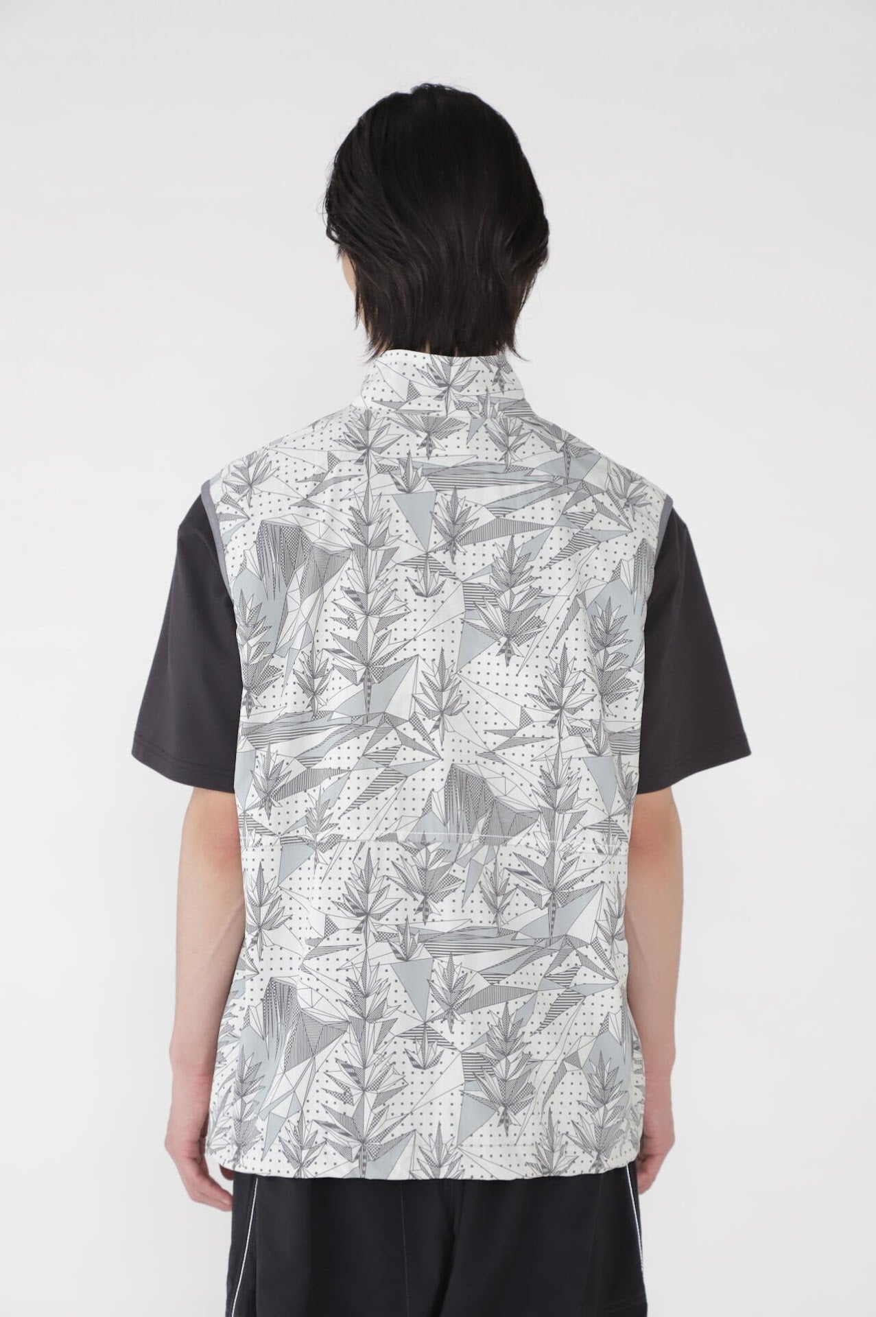GRAMICCI × and wander brushed nylon vest