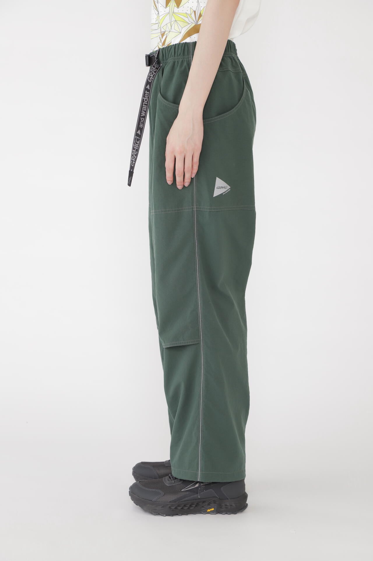 GRAMICCI × and wander nylon double knee pant