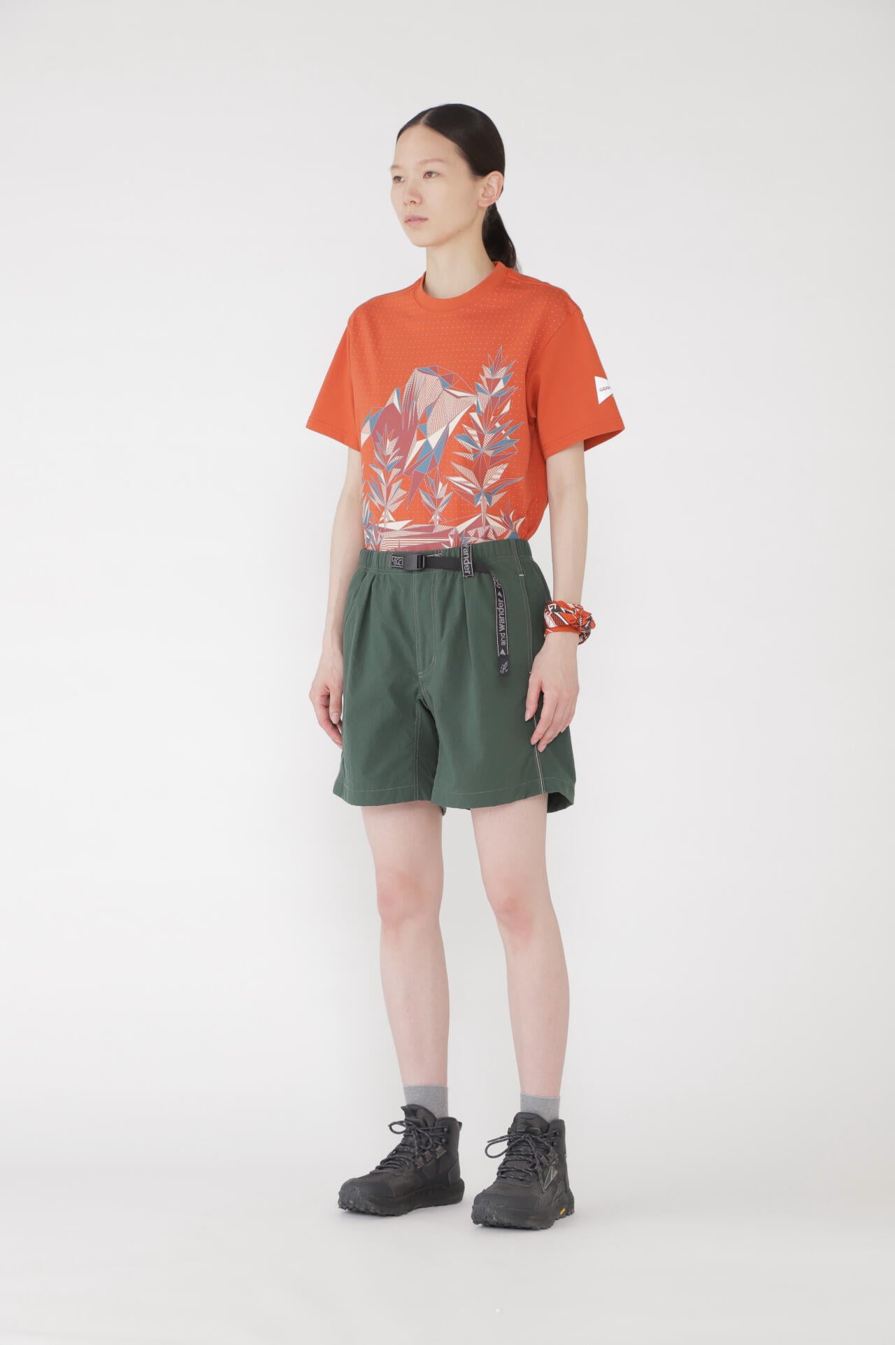 GRAMICCI × and wander nylon g-short