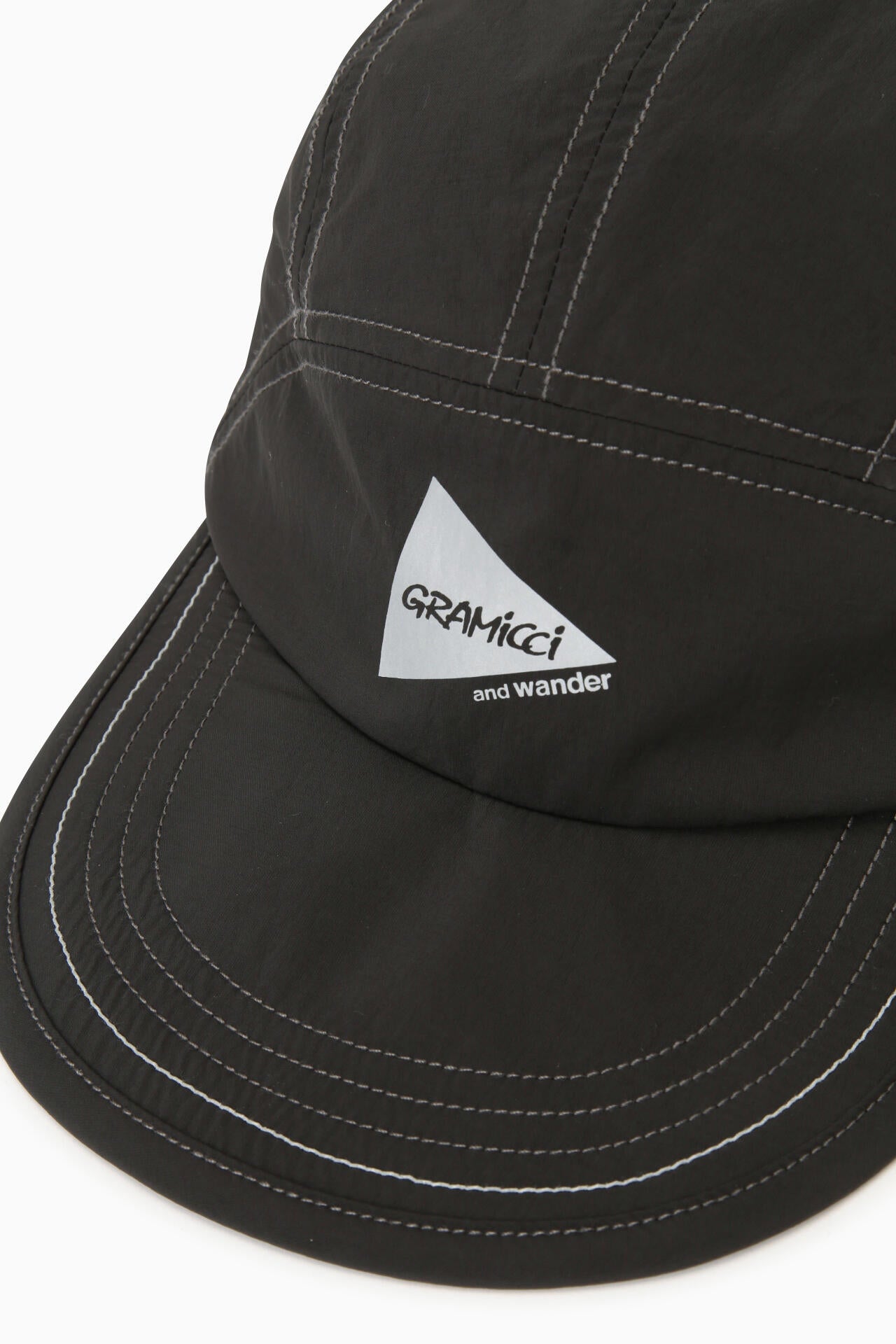 GRAMICCI × and wander brushed nylon sunshade cap