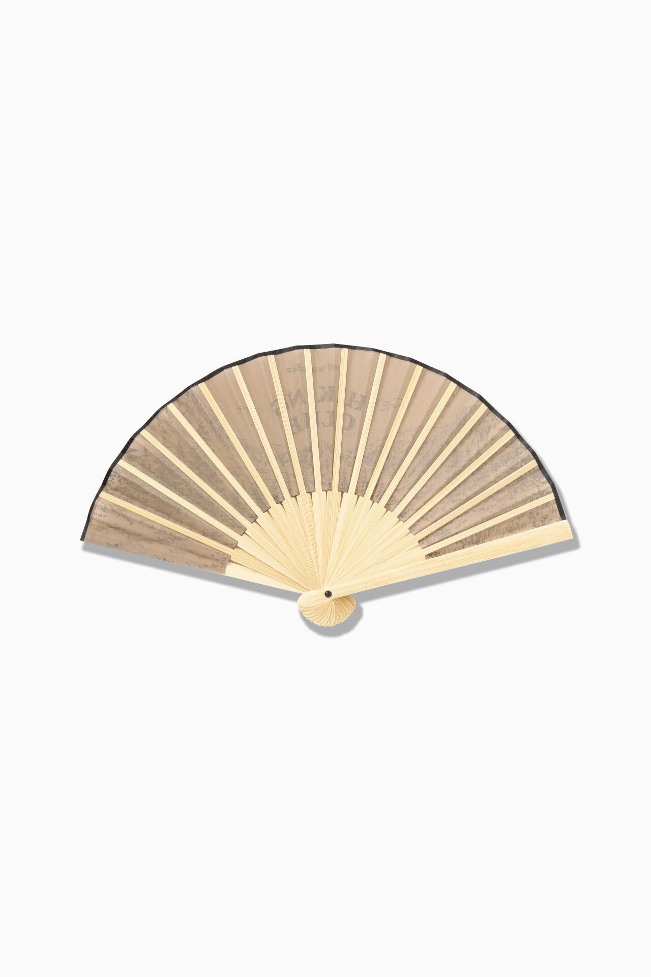 hiking club folding hand fan