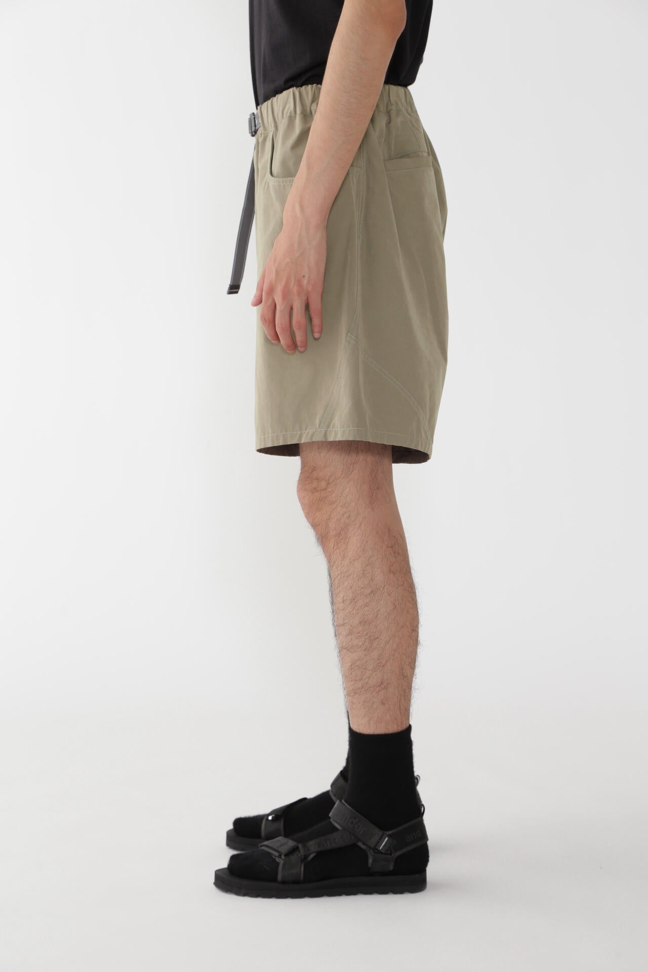 high count cloth short pants (M)