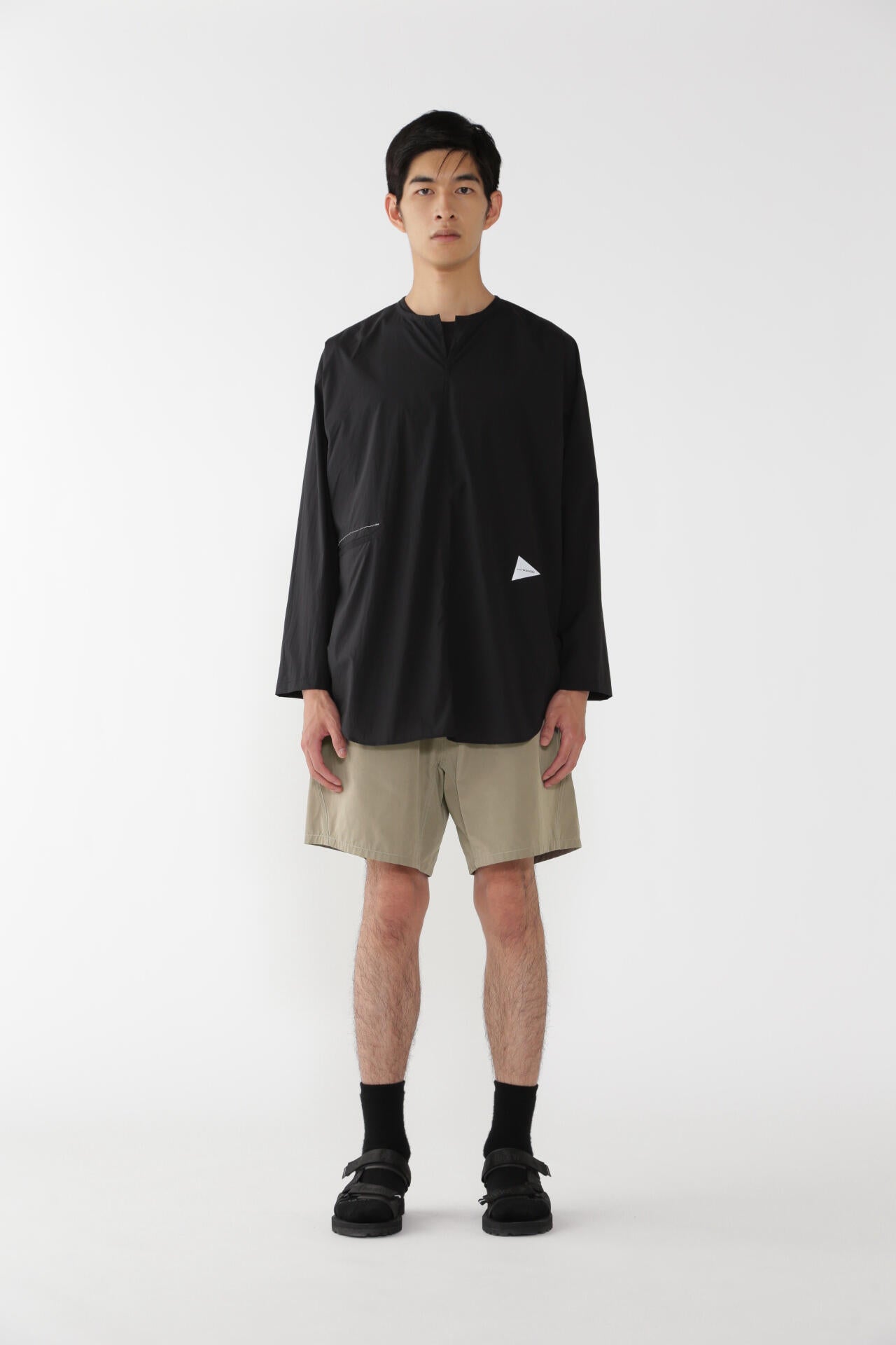 high count cloth short pants (M)