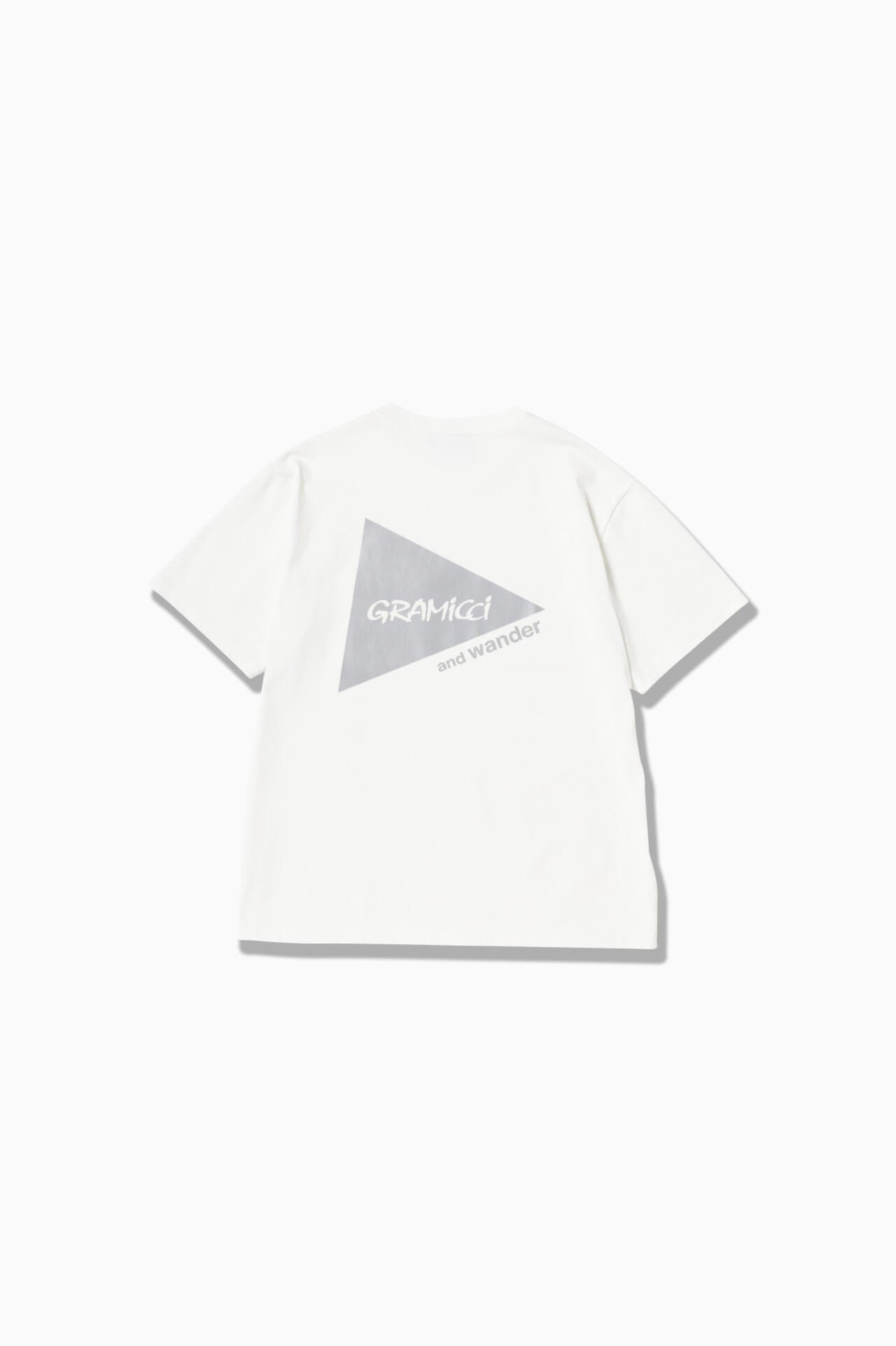GRAMICCI × and wander backprint tee
