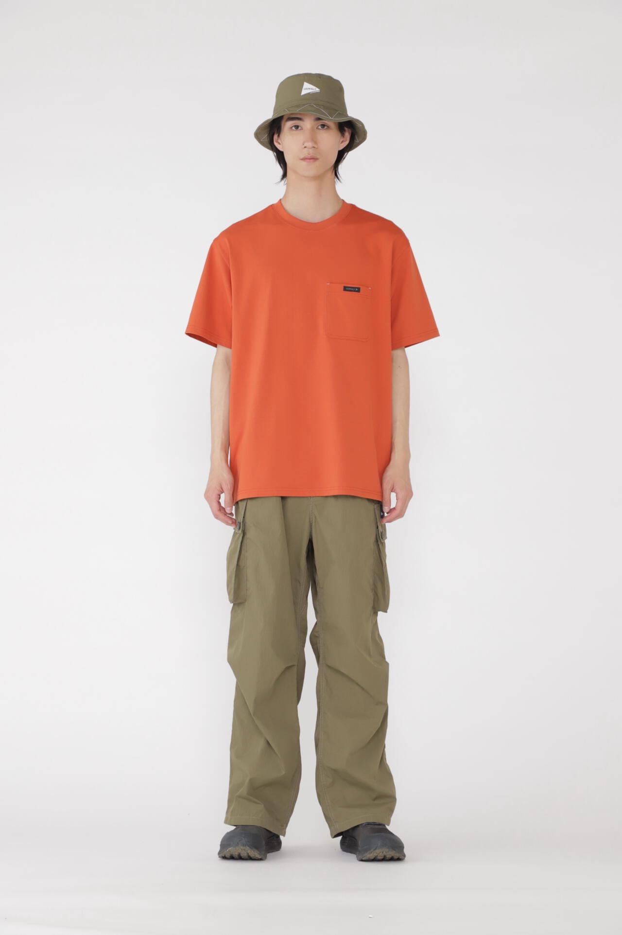 GRAMICCI × and wander backprint tee