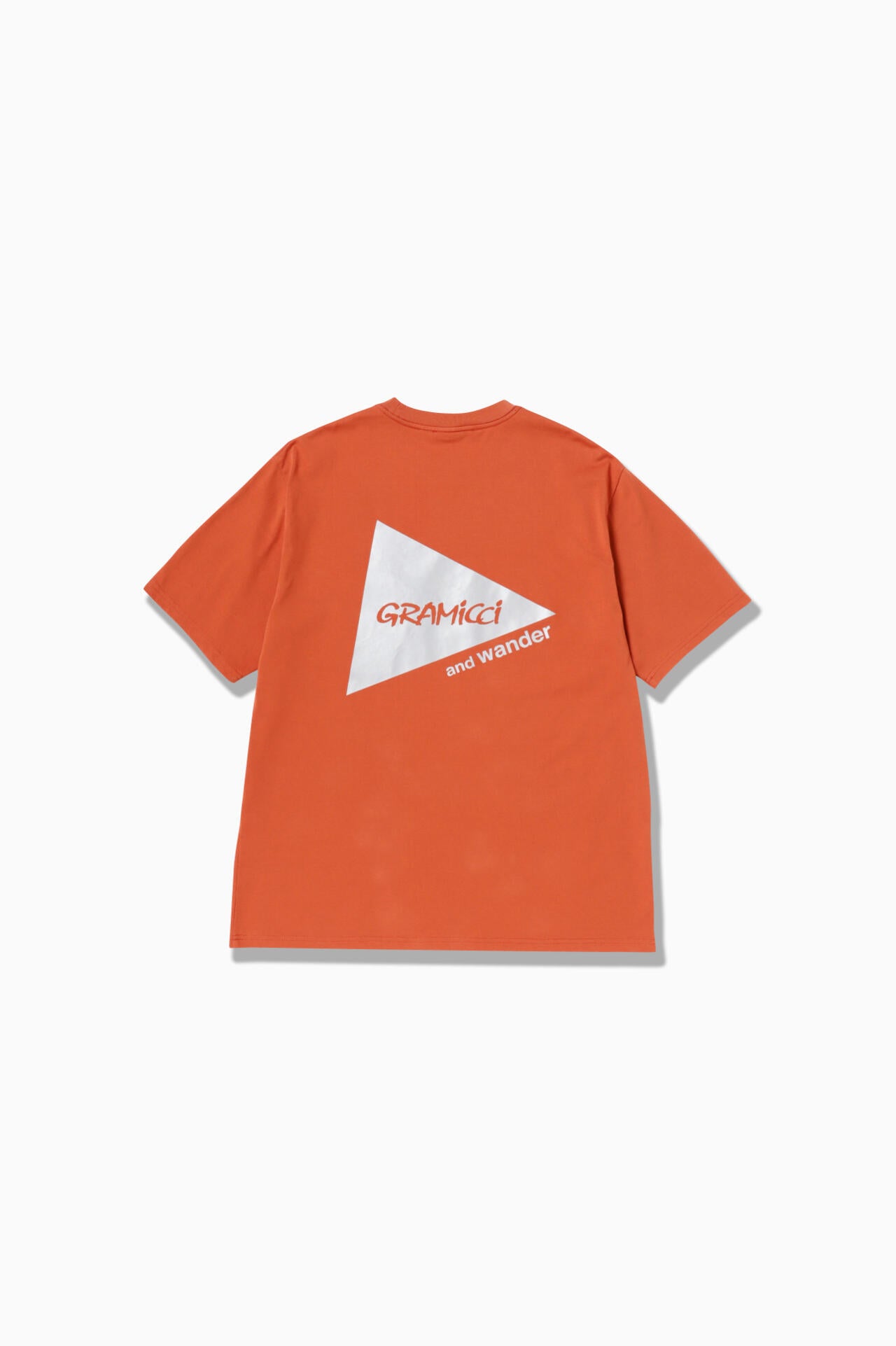 GRAMICCI × and wander backprint tee