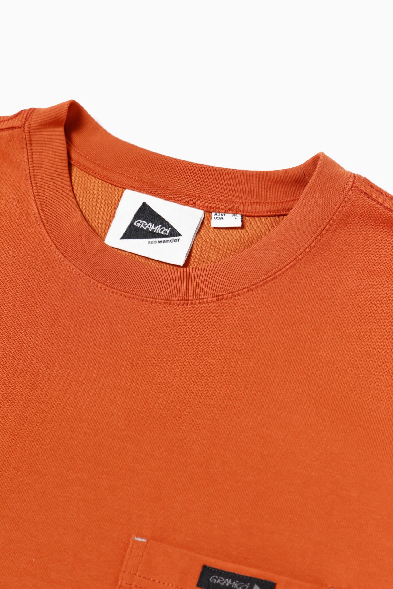GRAMICCI × and wander backprint tee