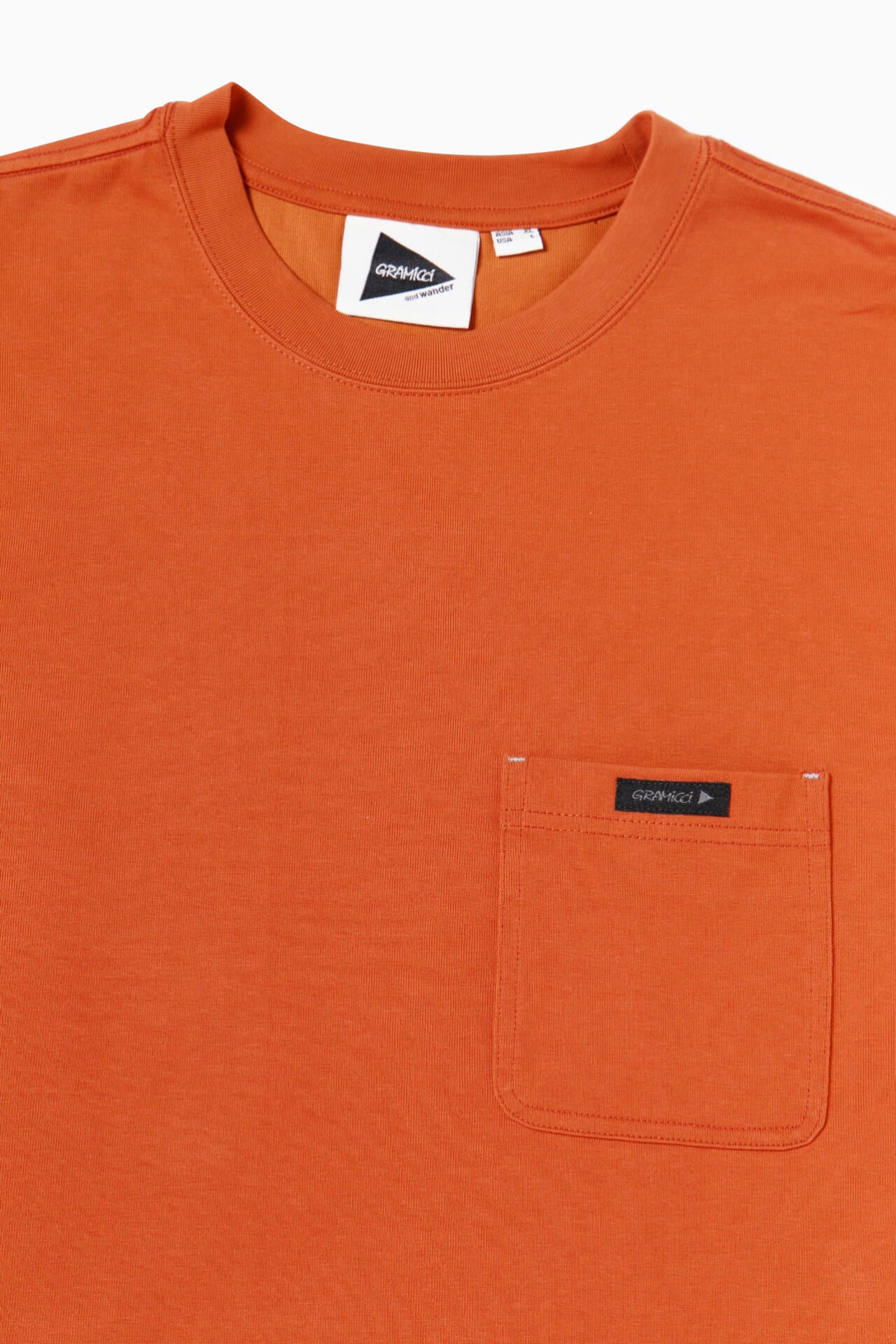 GRAMICCI × and wander backprint tee