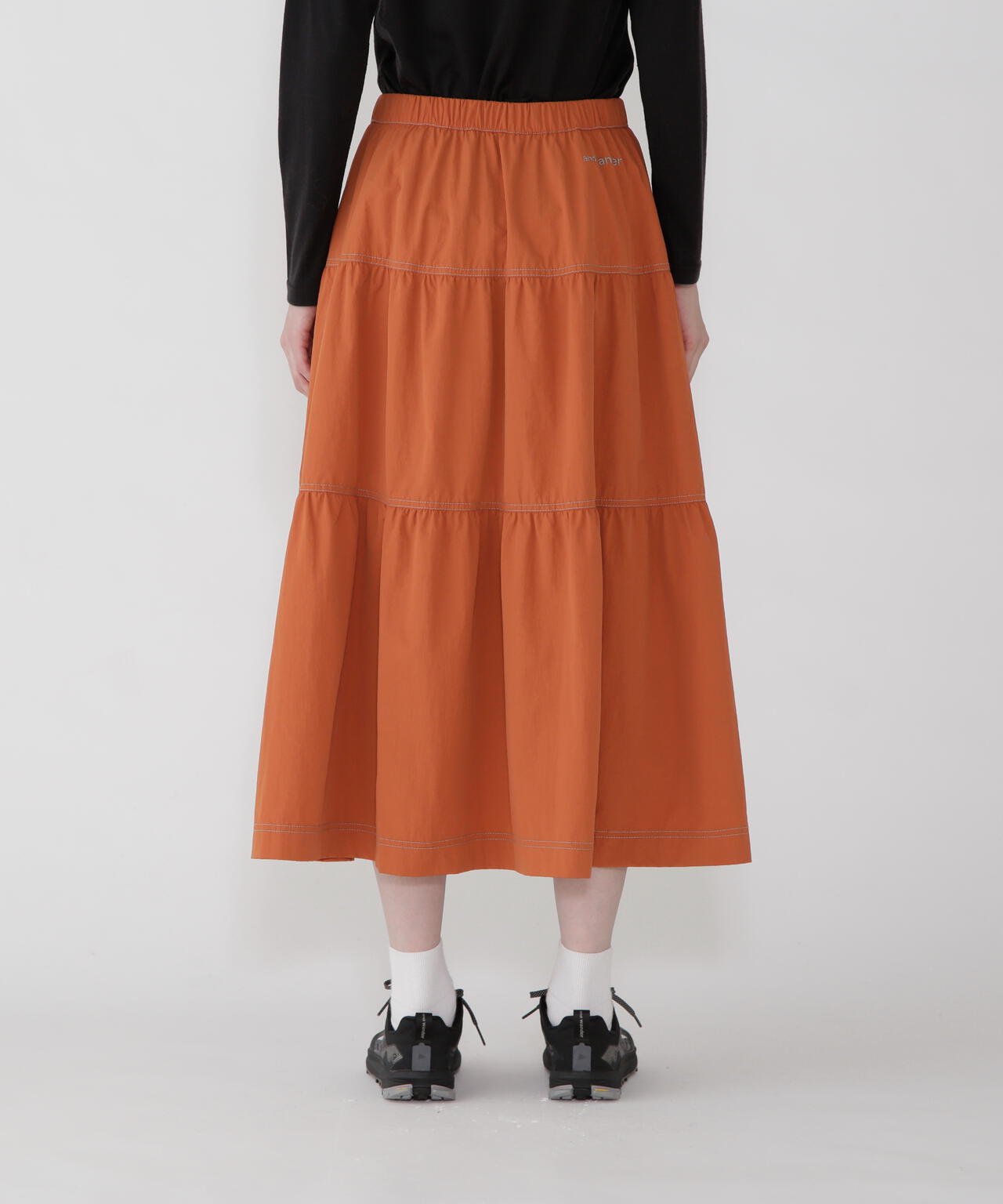 crinkled nylon skirt 2 (W)