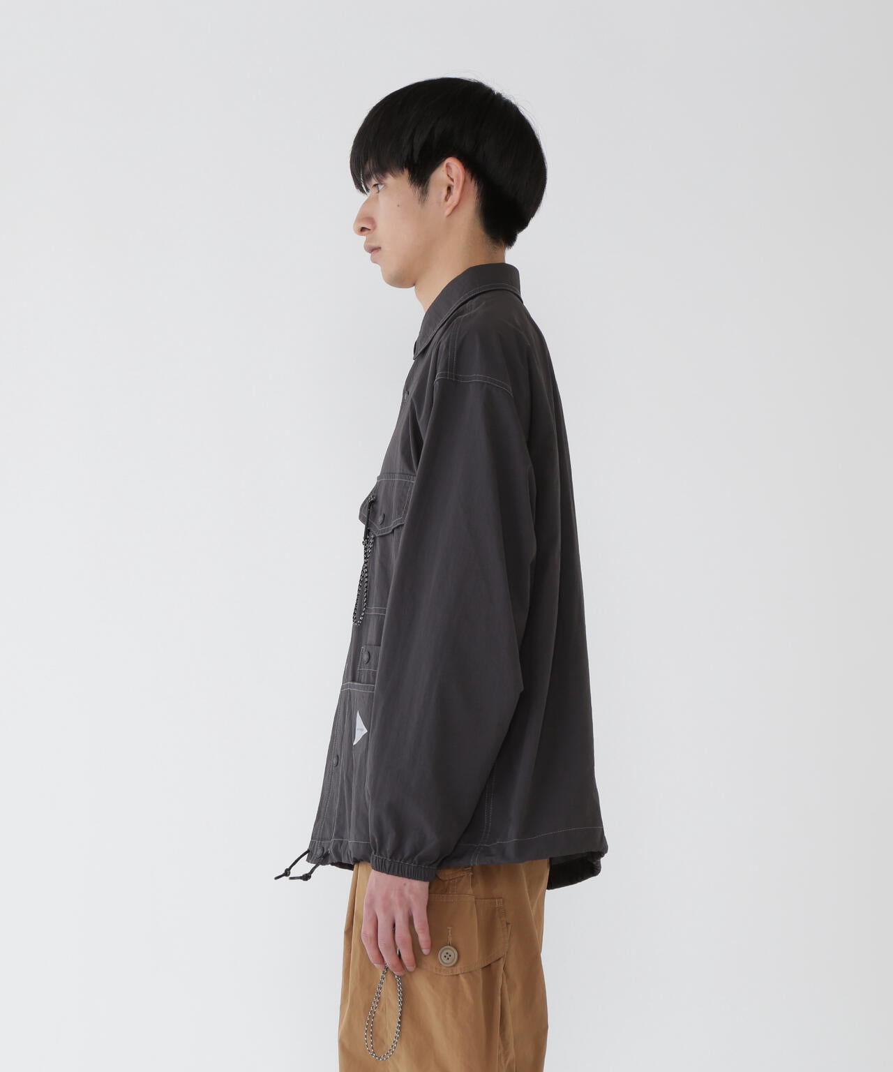 crinkled nylon shirts jacket