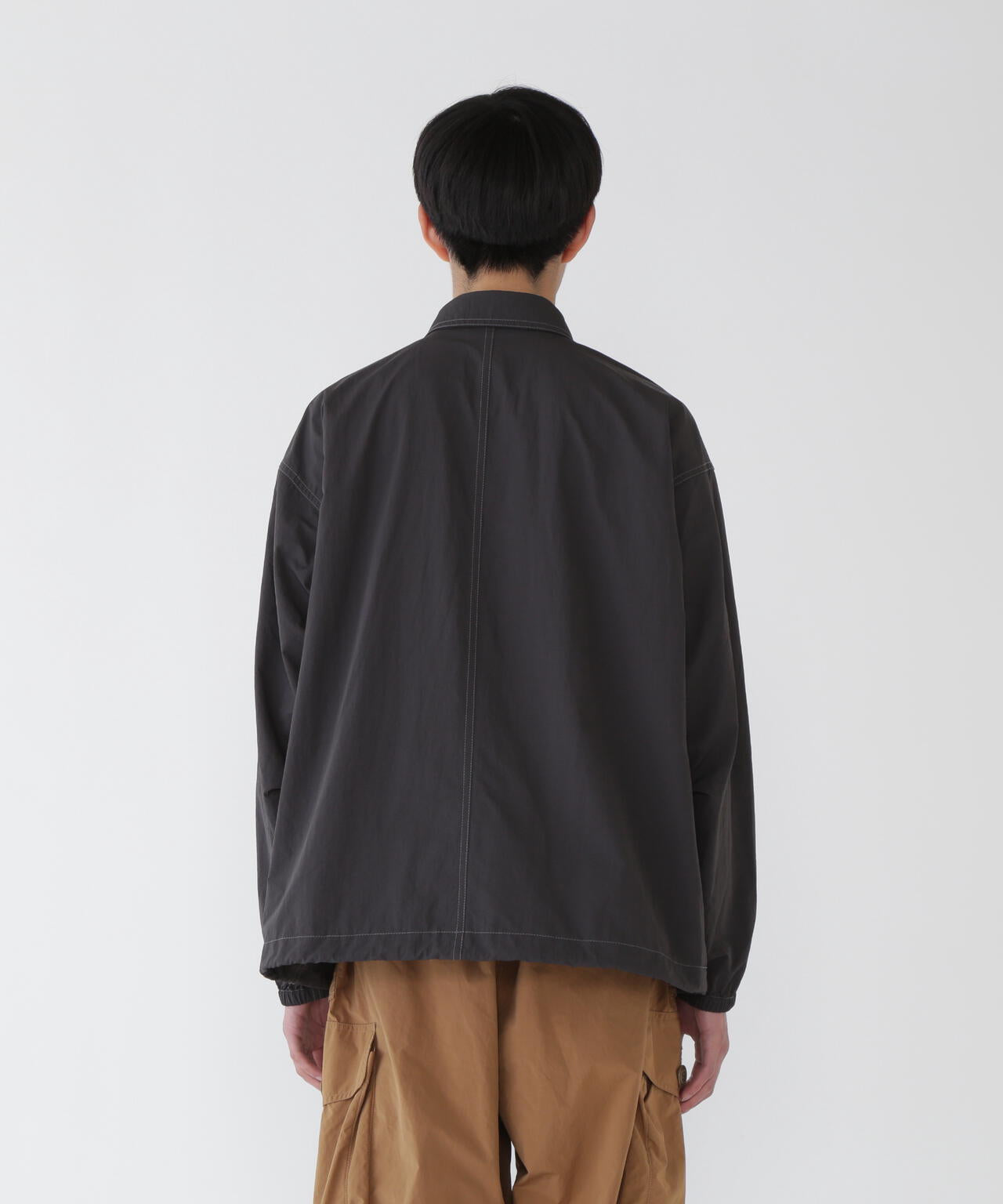 crinkled nylon shirts jacket