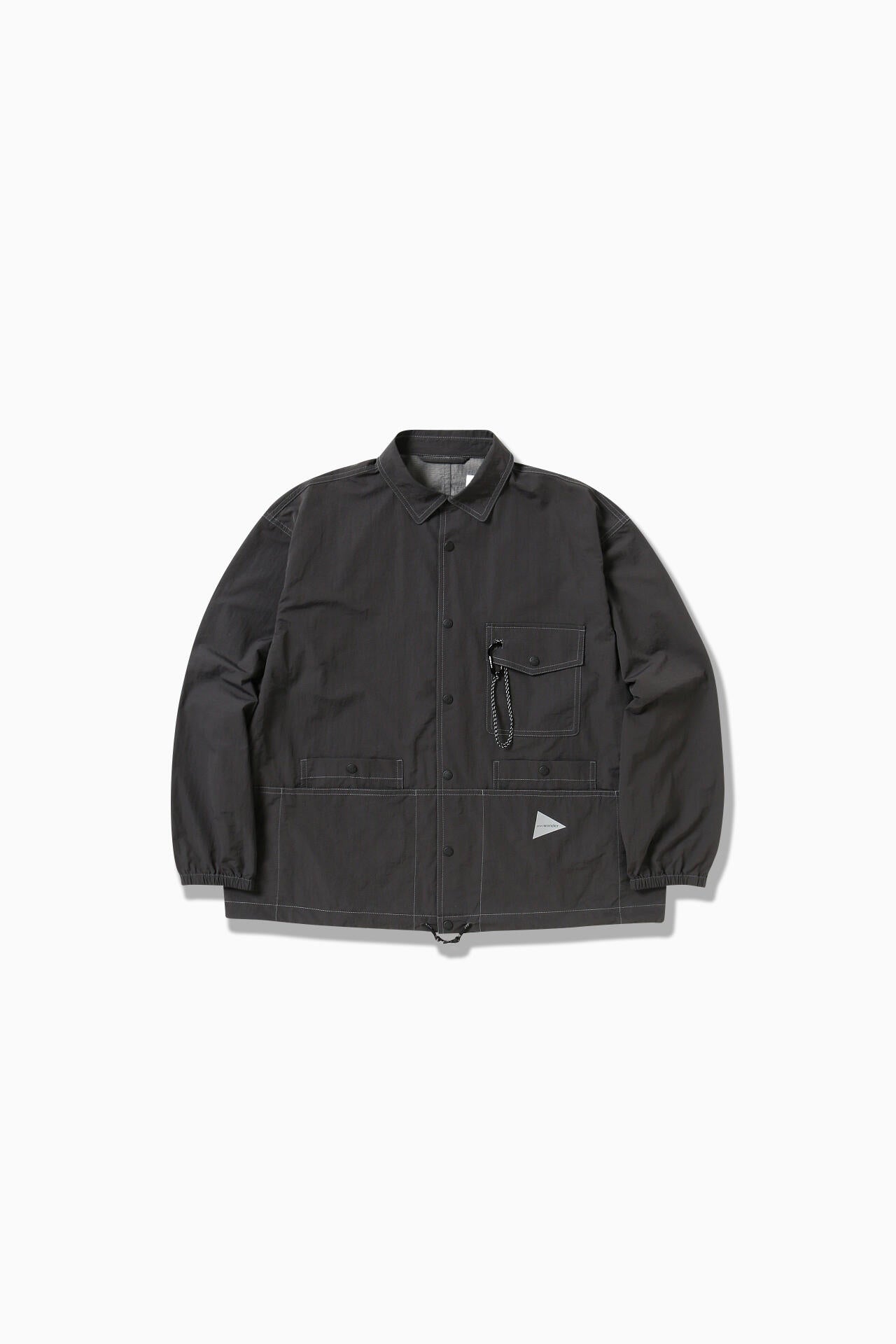 crinkled nylon shirts jacket