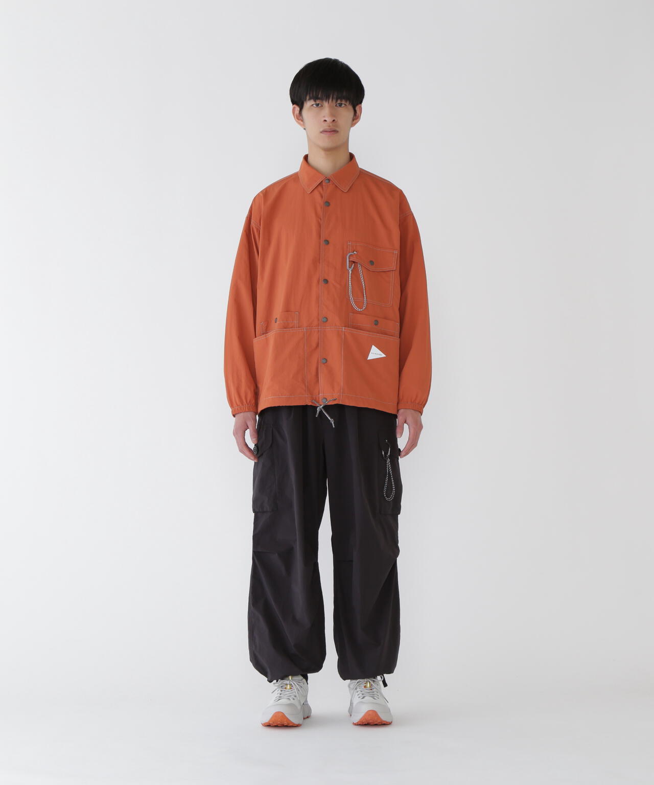 crinkled nylon shirts jacket