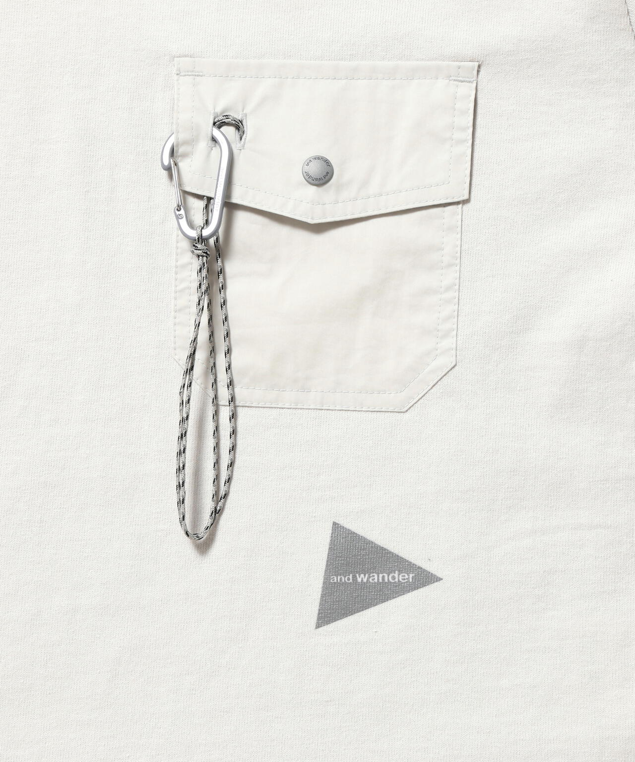 heavy cotton pocket LS T