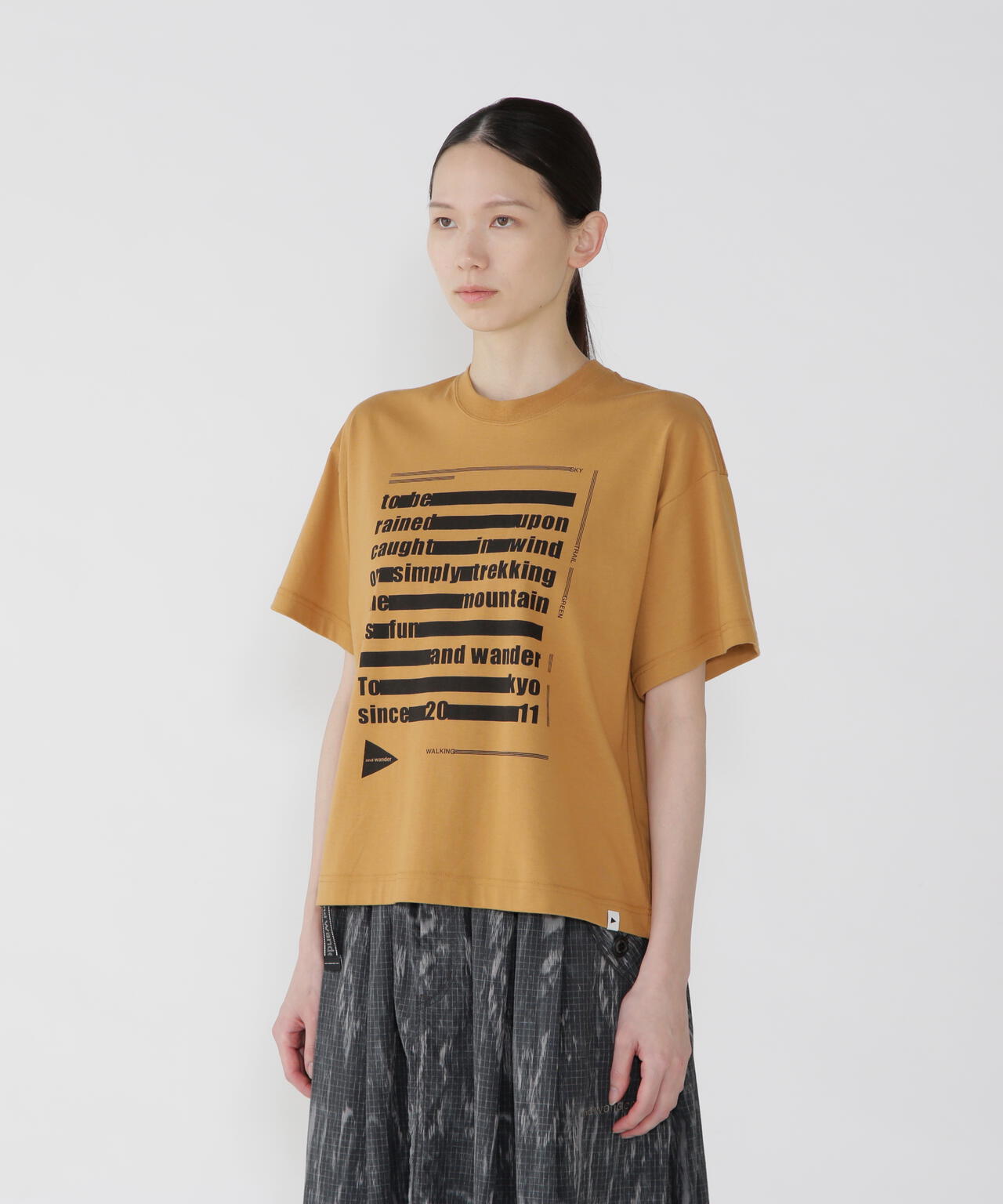 typography printed SS T