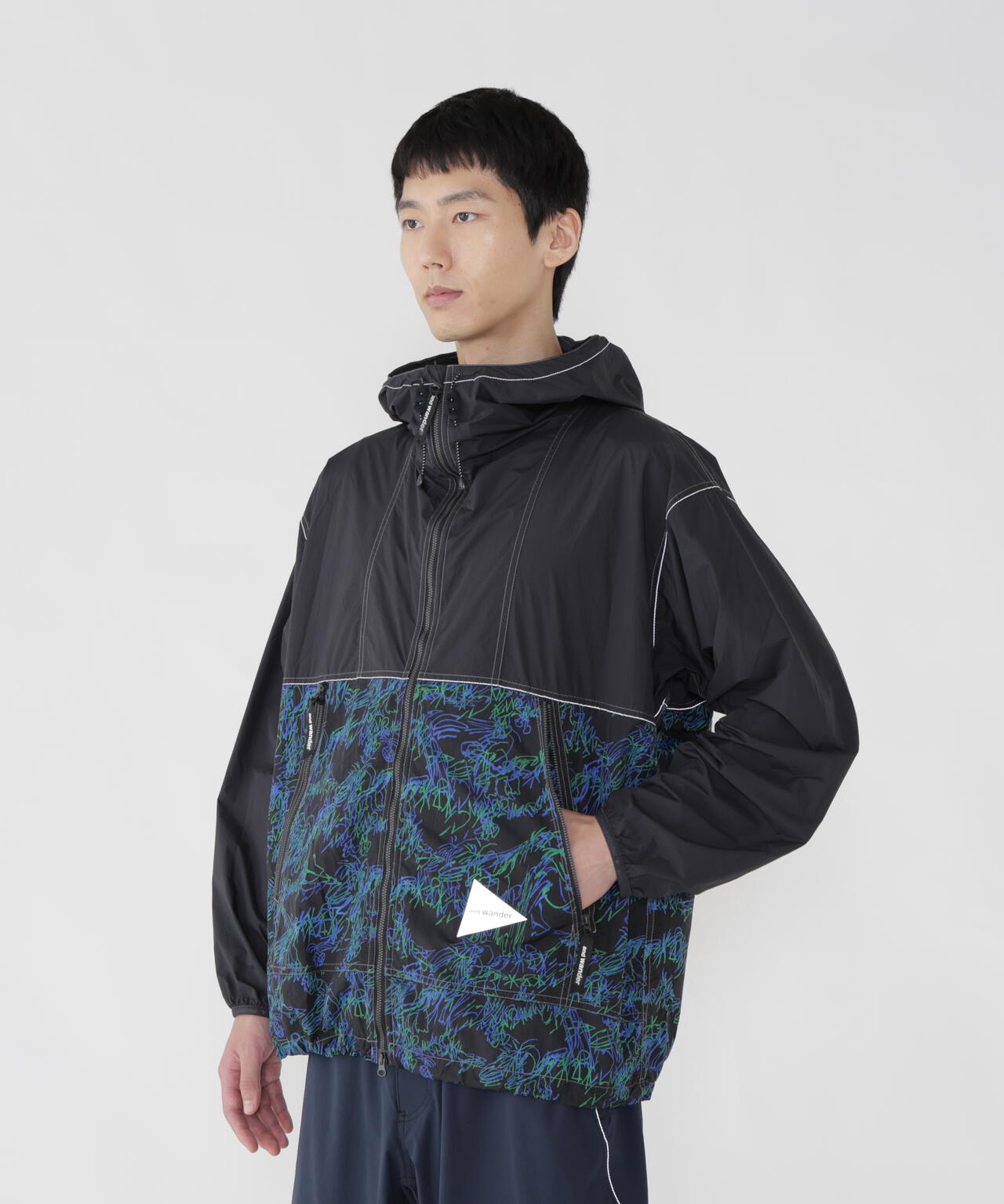 printed wind jacket