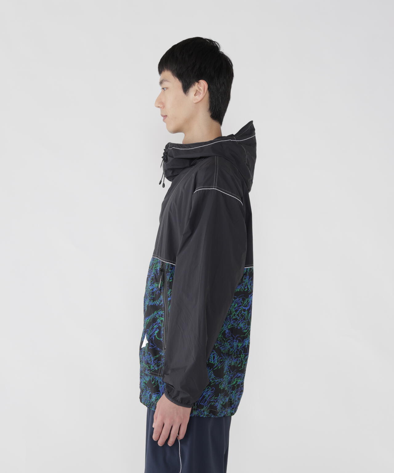 printed wind jacket