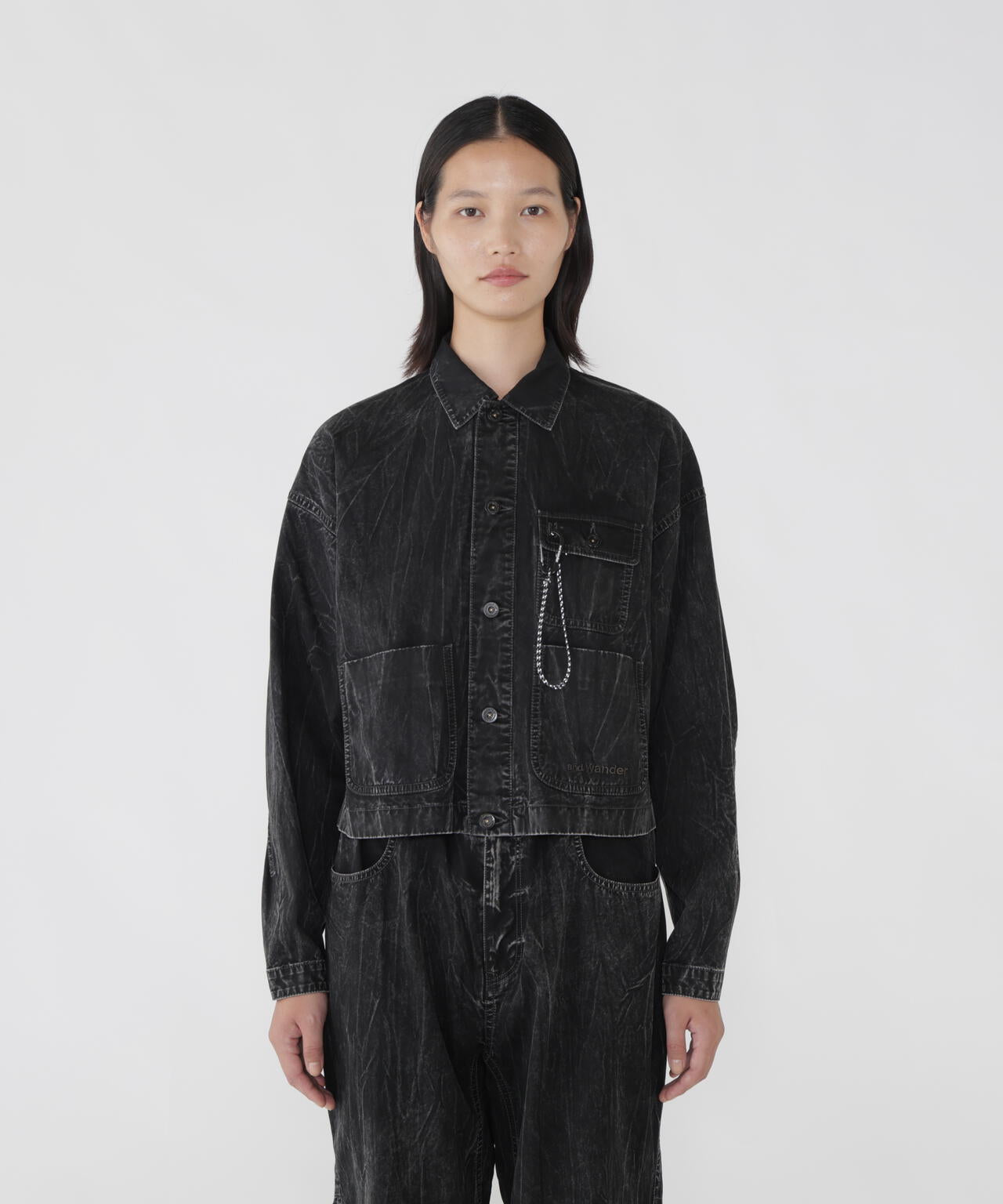 bleach twill shirts jacket