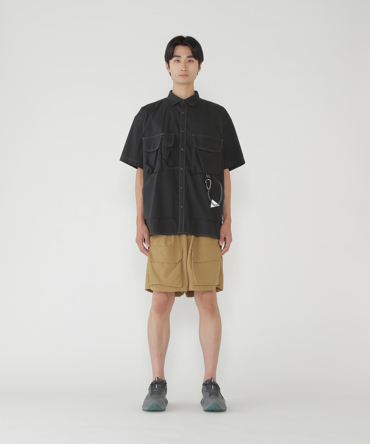 multi pocket SS shirt (M)