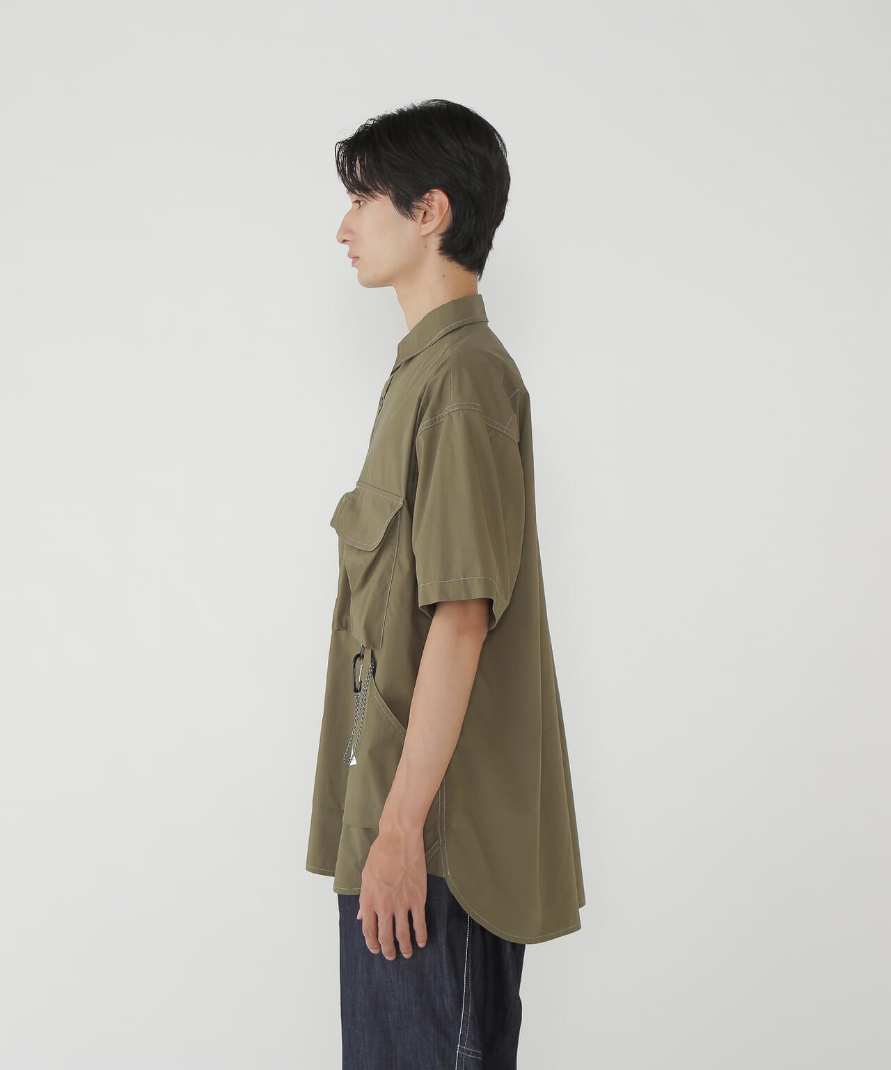 multi pocket SS shirt (M)