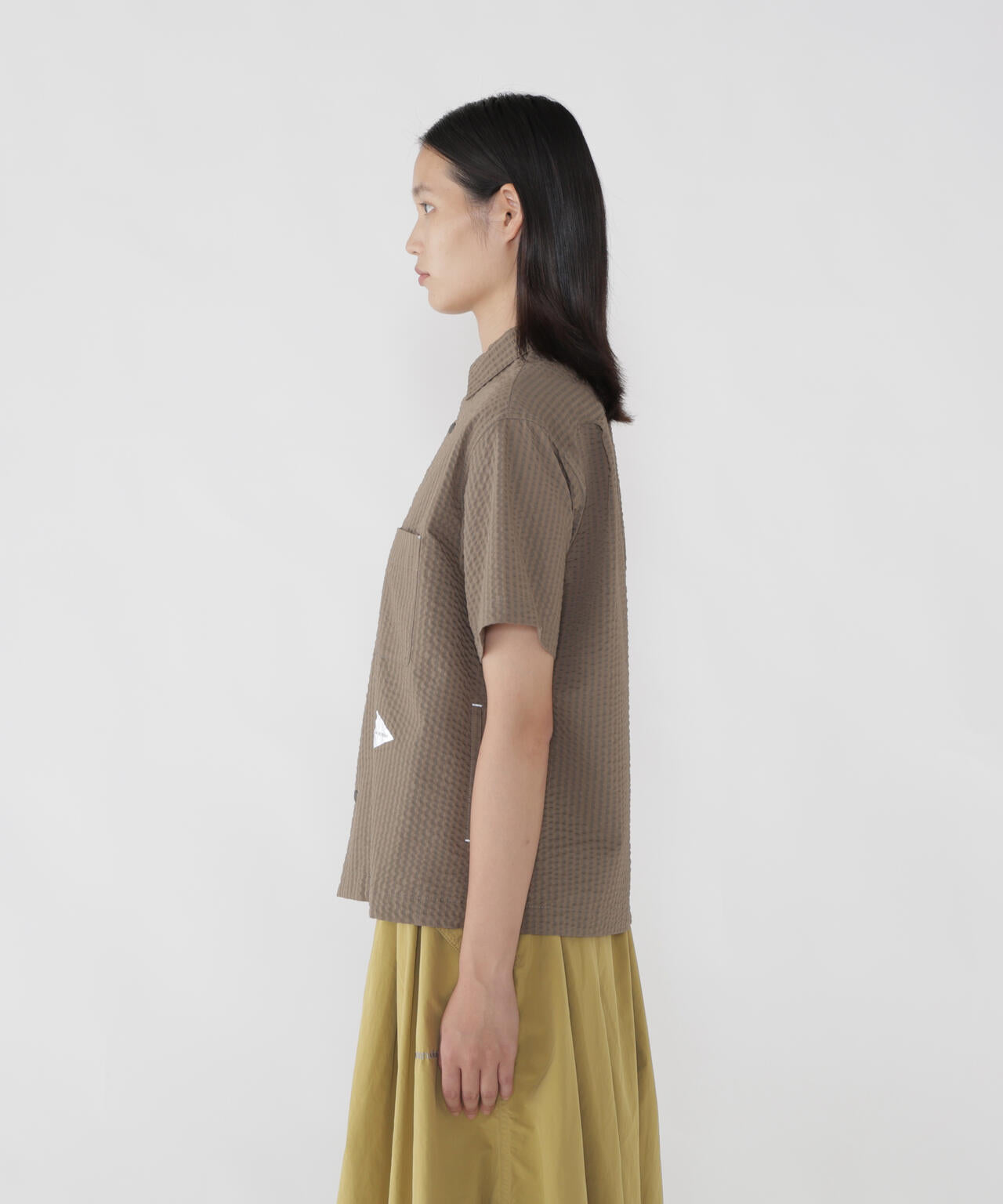 dry soft seersucker SS shirt