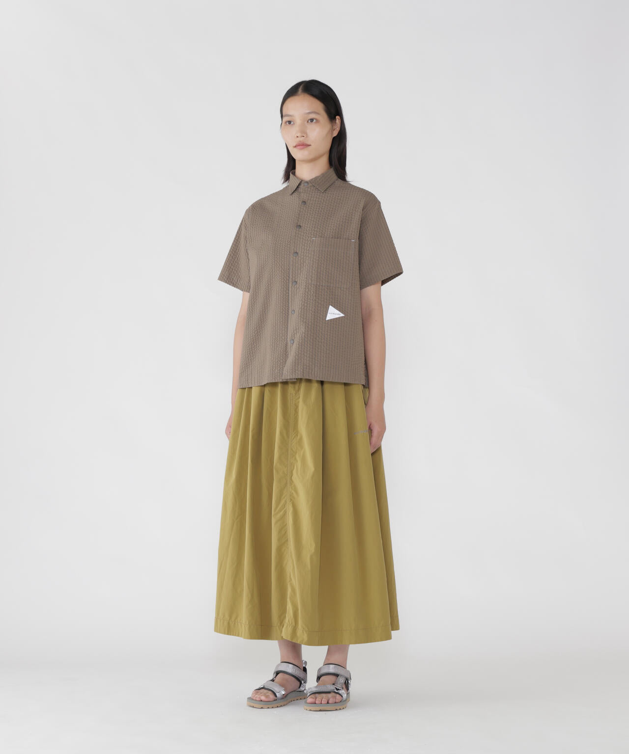 dry soft seersucker SS shirt