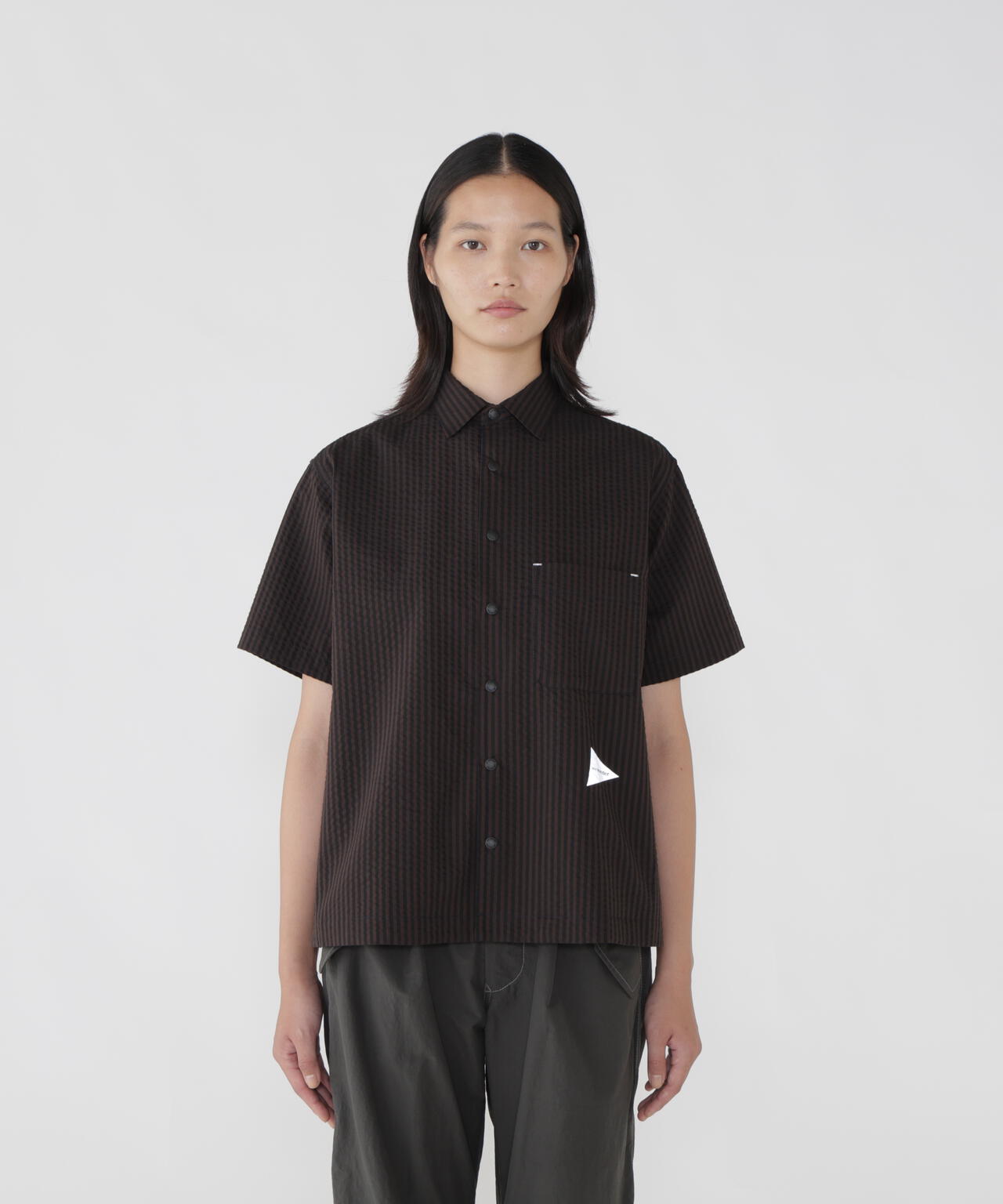 dry soft seersucker SS shirt