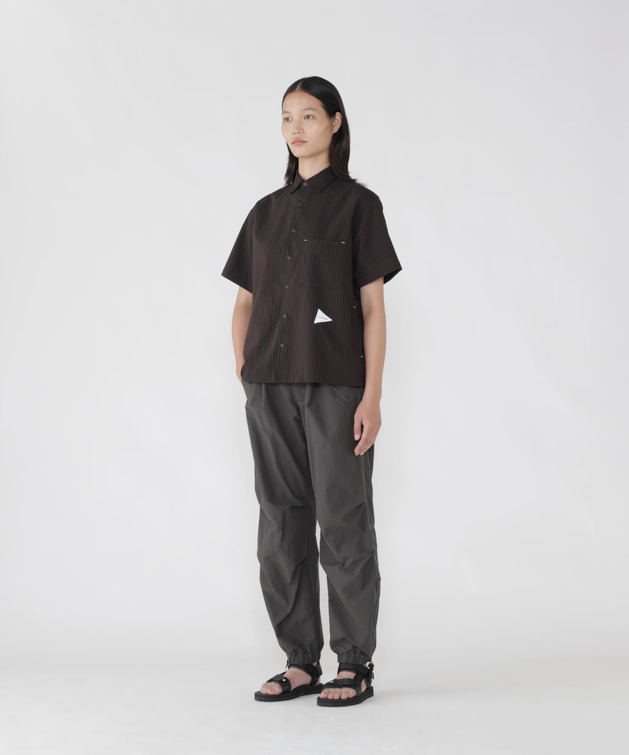 dry soft seersucker SS shirt