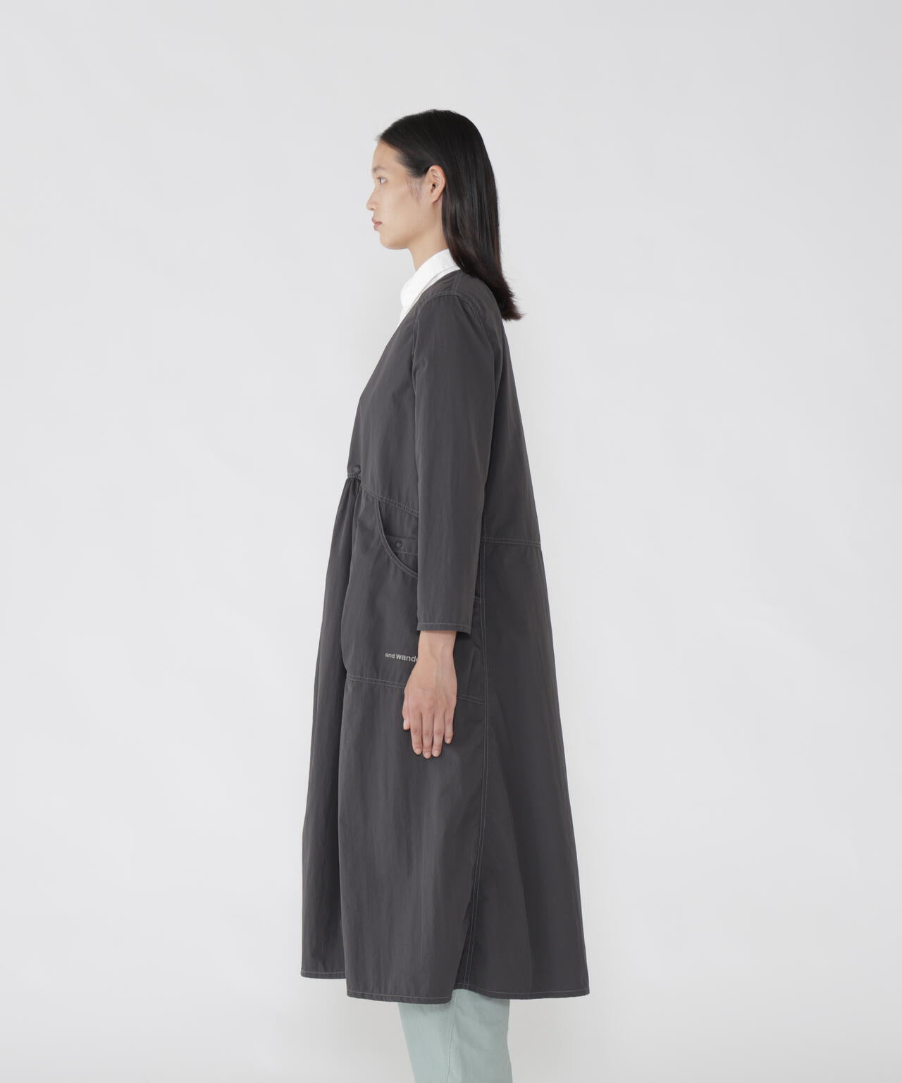 crinkled nylon cachecoeur (W)
