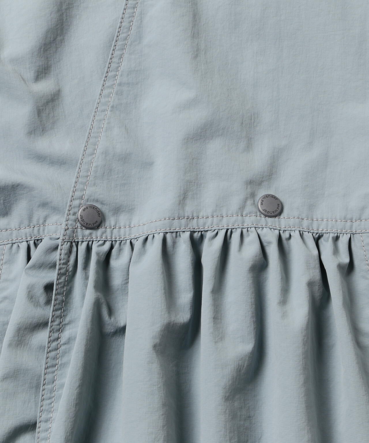 crinkled nylon cachecoeur (W)