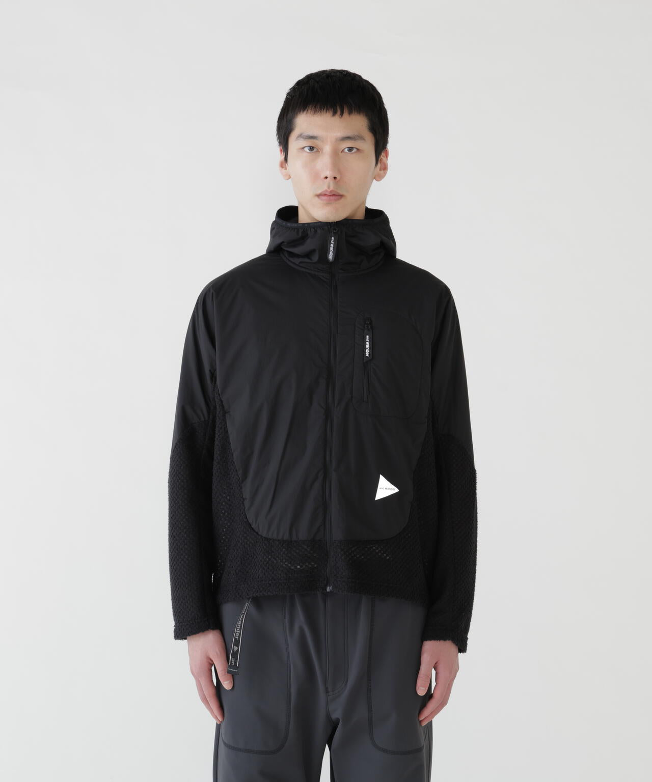 air fleece f/z hoodie