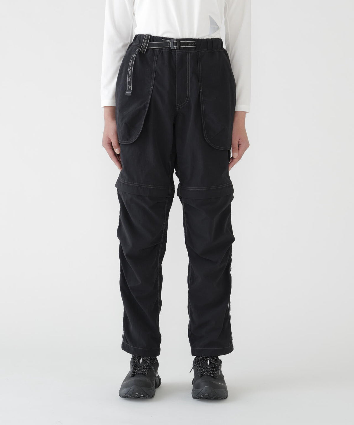 Ny taffeta hiker 2way pants 2 | ナイロン タフタ ハイカー 2ウェイ パンツ 2