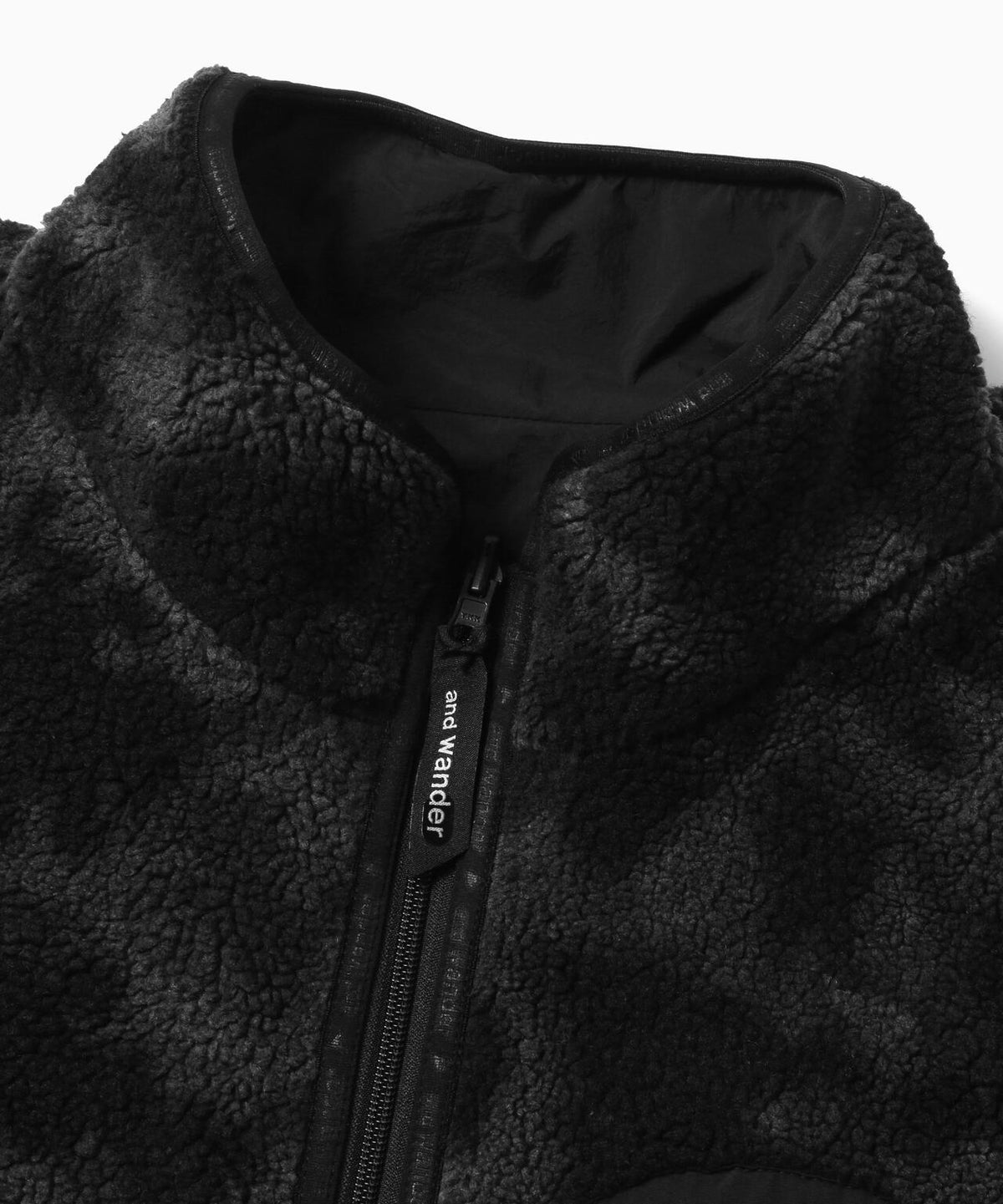 reversible boa jacket | リバーシブル ボア ジャケット