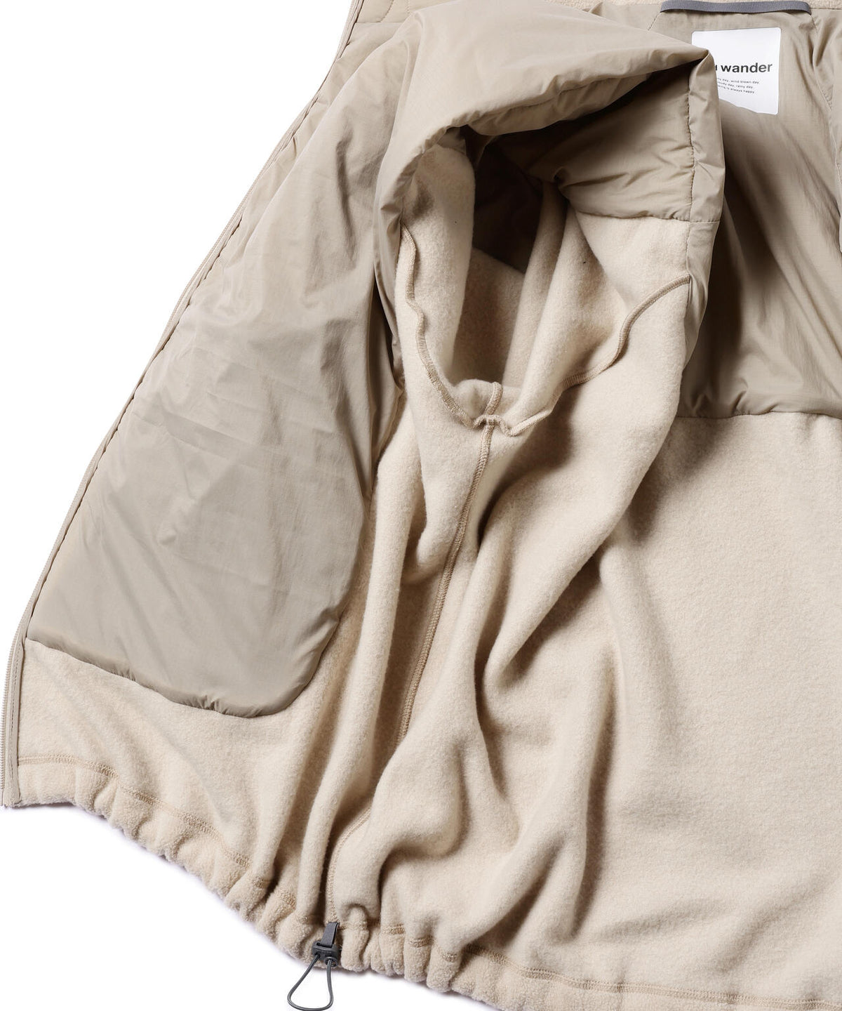 quilting fleece jacket | キルティング フリース ジャケット