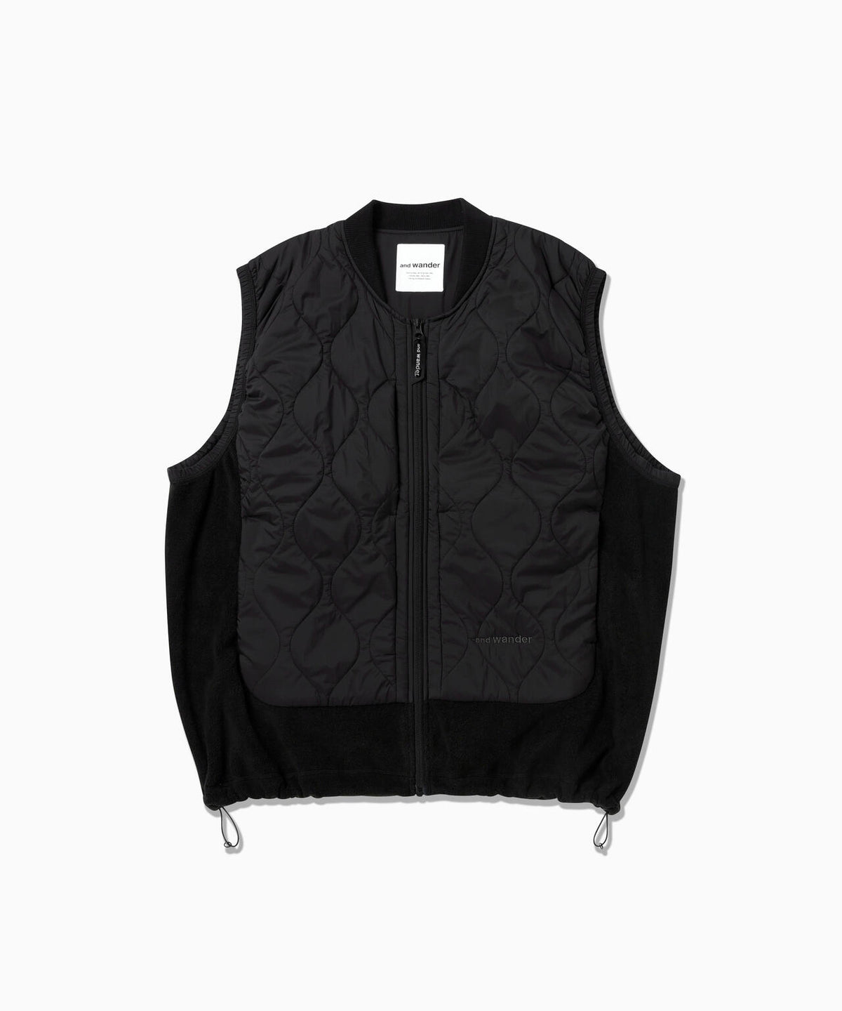 quilting fleece vest | キルティング フリース ベスト