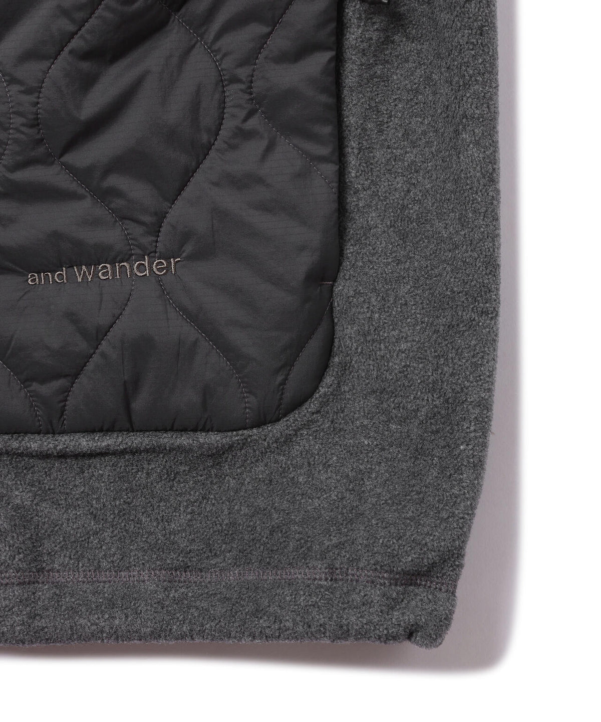 quilting fleece vest | キルティング フリース ベスト