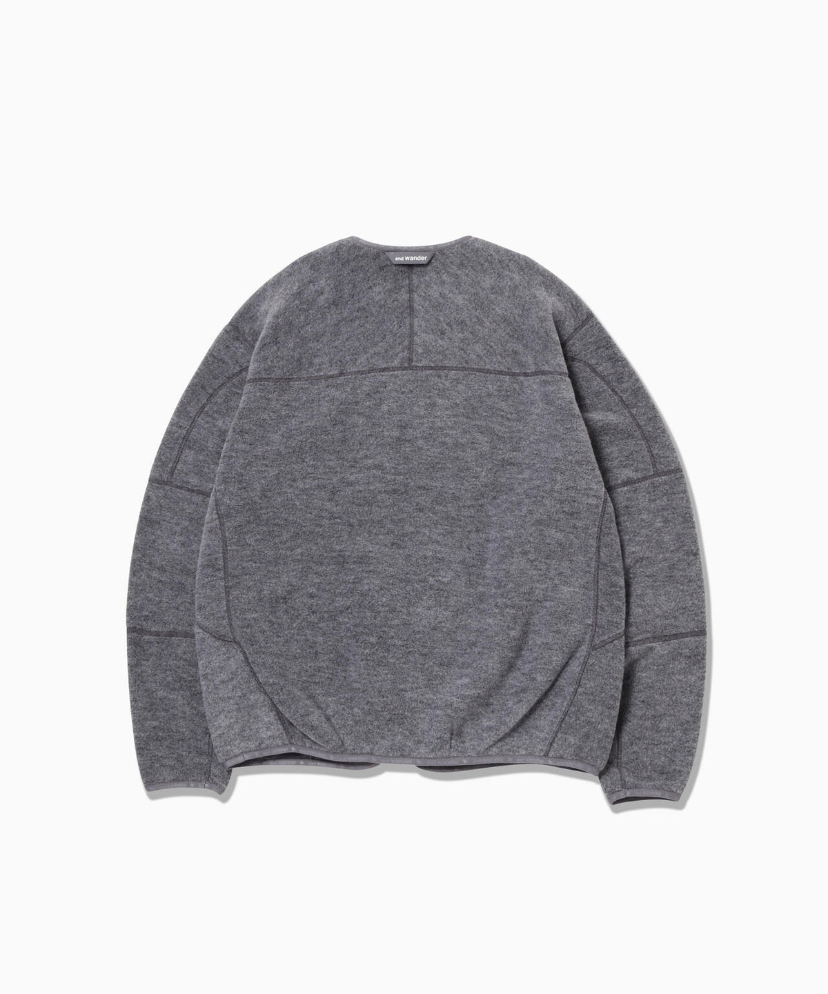 wool fleece cardigan | ウール フリース カーディガン